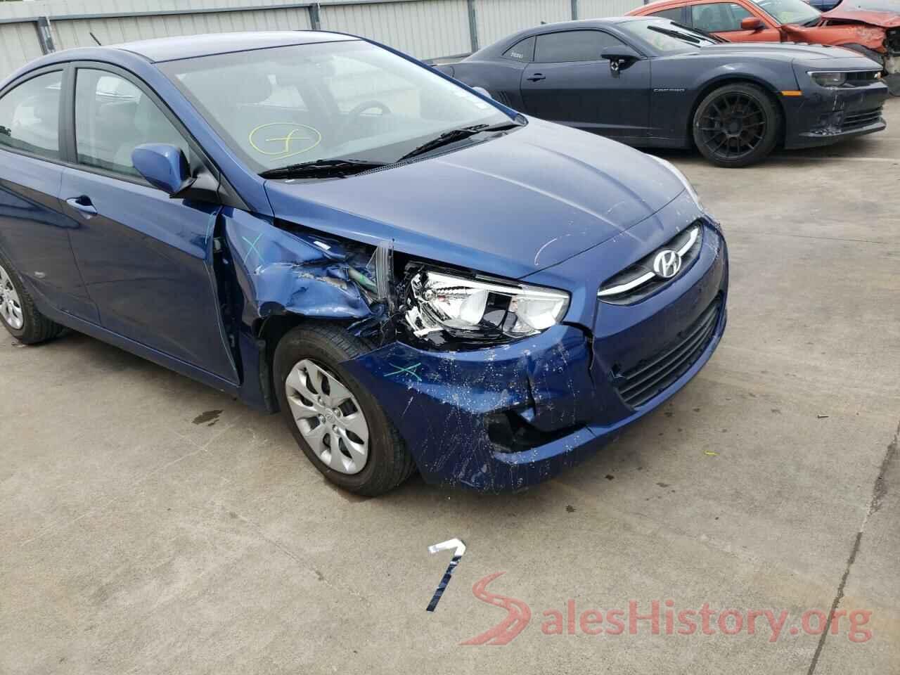 KMHCT4AE8GU038953 2016 HYUNDAI ACCENT