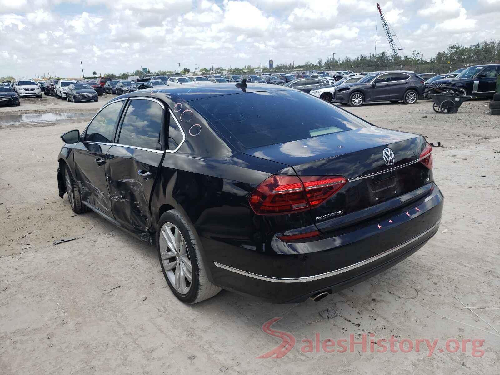 1VWBA7A39JC005184 2018 VOLKSWAGEN PASSAT