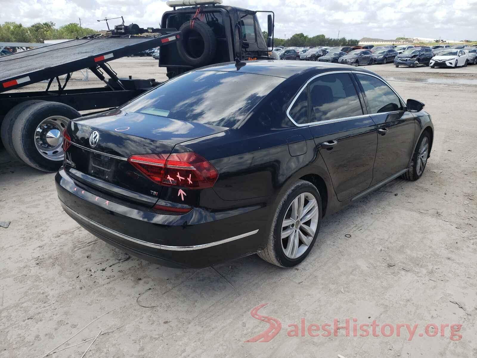 1VWBA7A39JC005184 2018 VOLKSWAGEN PASSAT