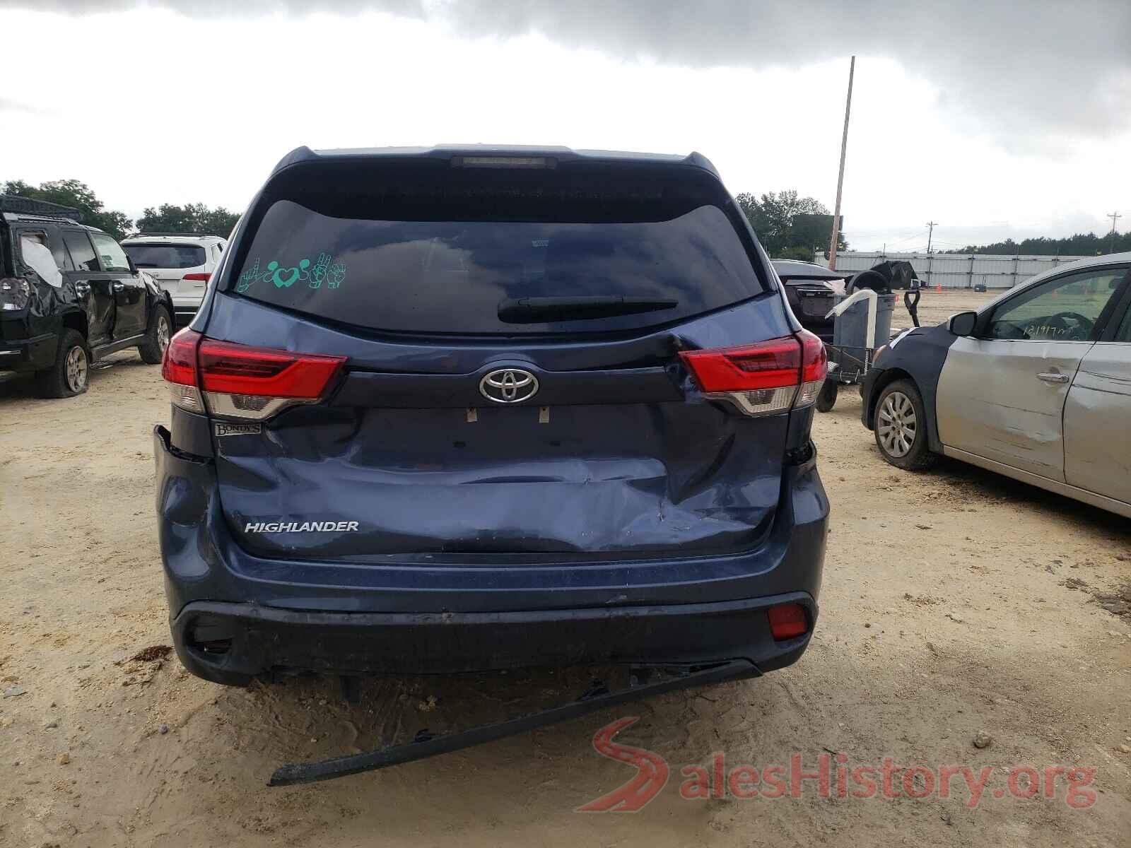 5TDZARFHXJS035584 2018 TOYOTA HIGHLANDER