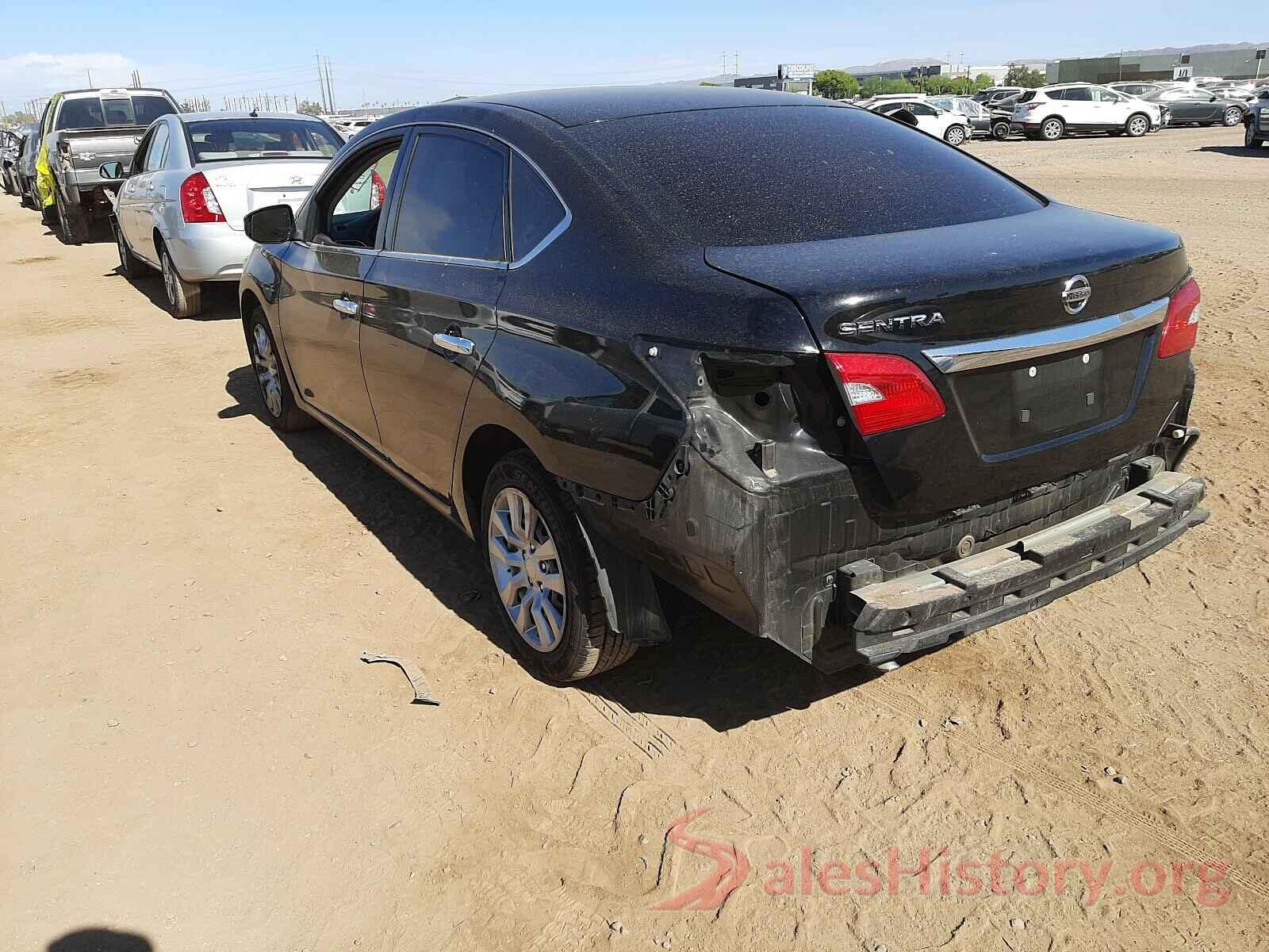 3N1AB7AP1HY353158 2017 NISSAN SENTRA