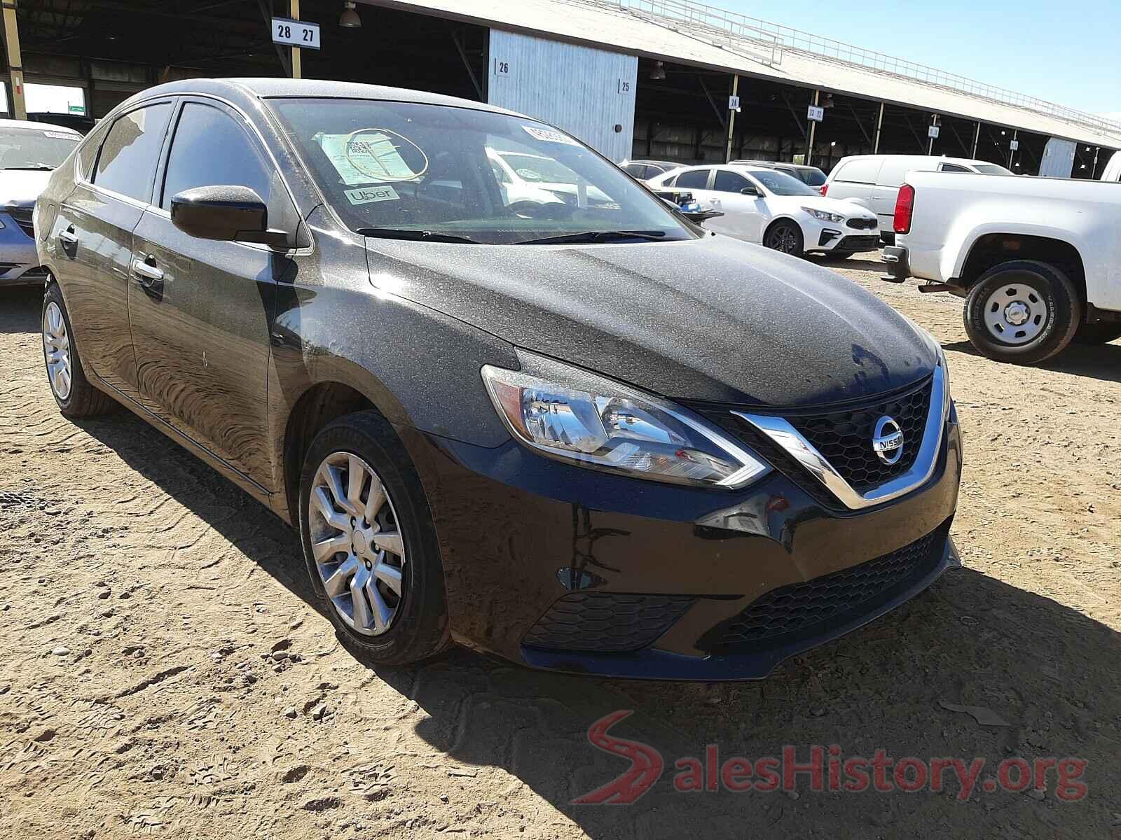 3N1AB7AP1HY353158 2017 NISSAN SENTRA