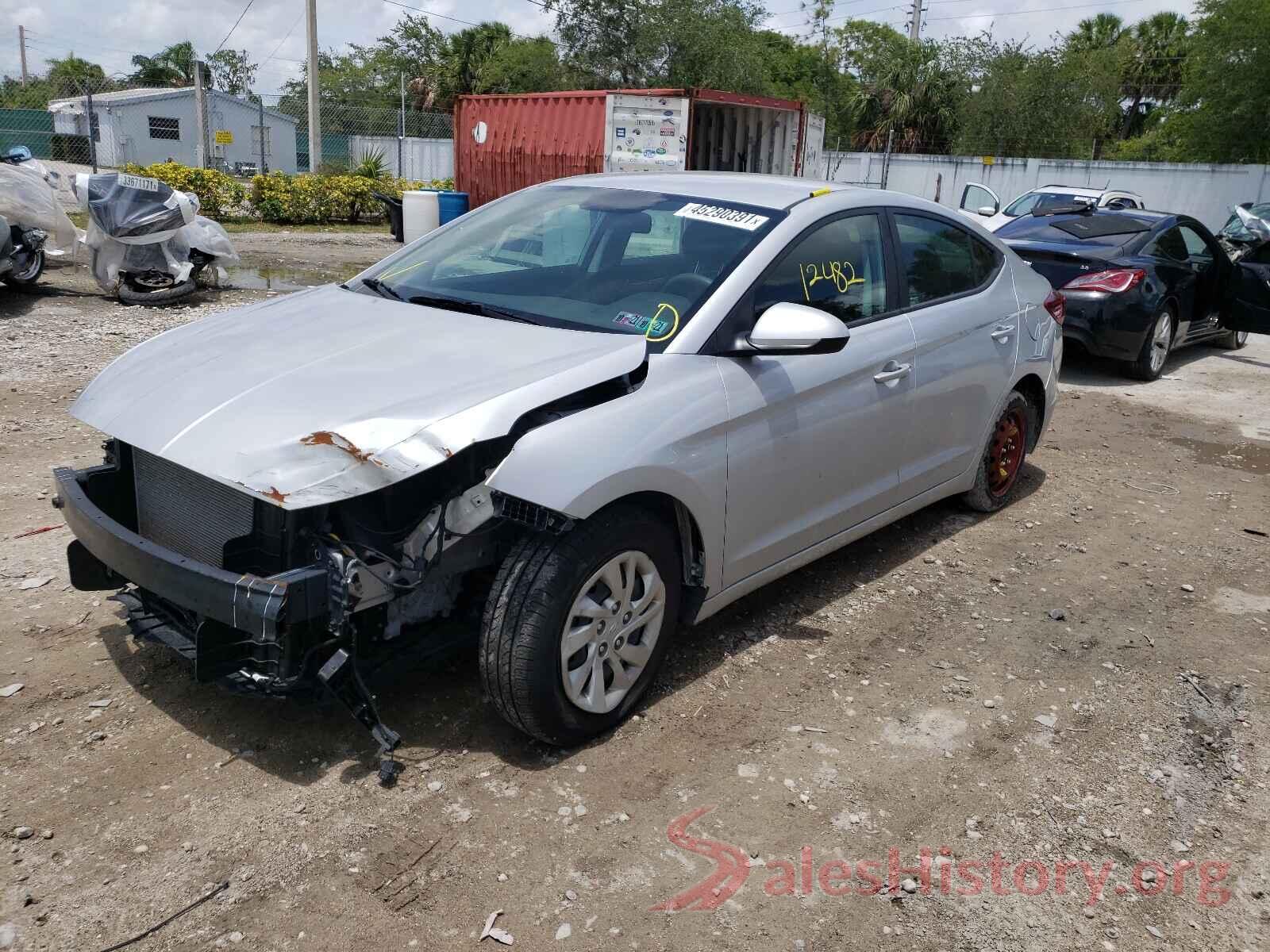 KMHD74LF5KU888014 2019 HYUNDAI ELANTRA