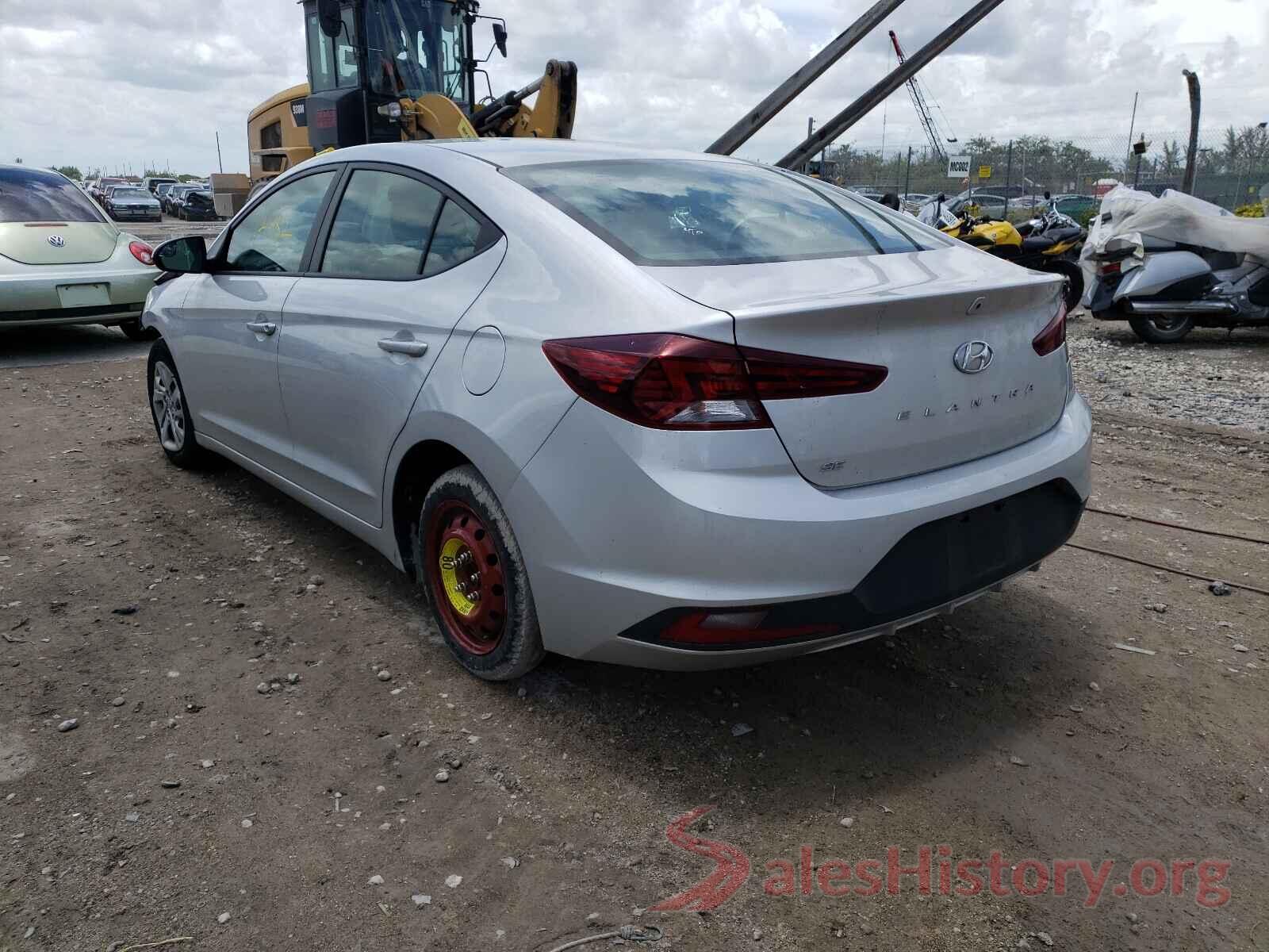 KMHD74LF5KU888014 2019 HYUNDAI ELANTRA