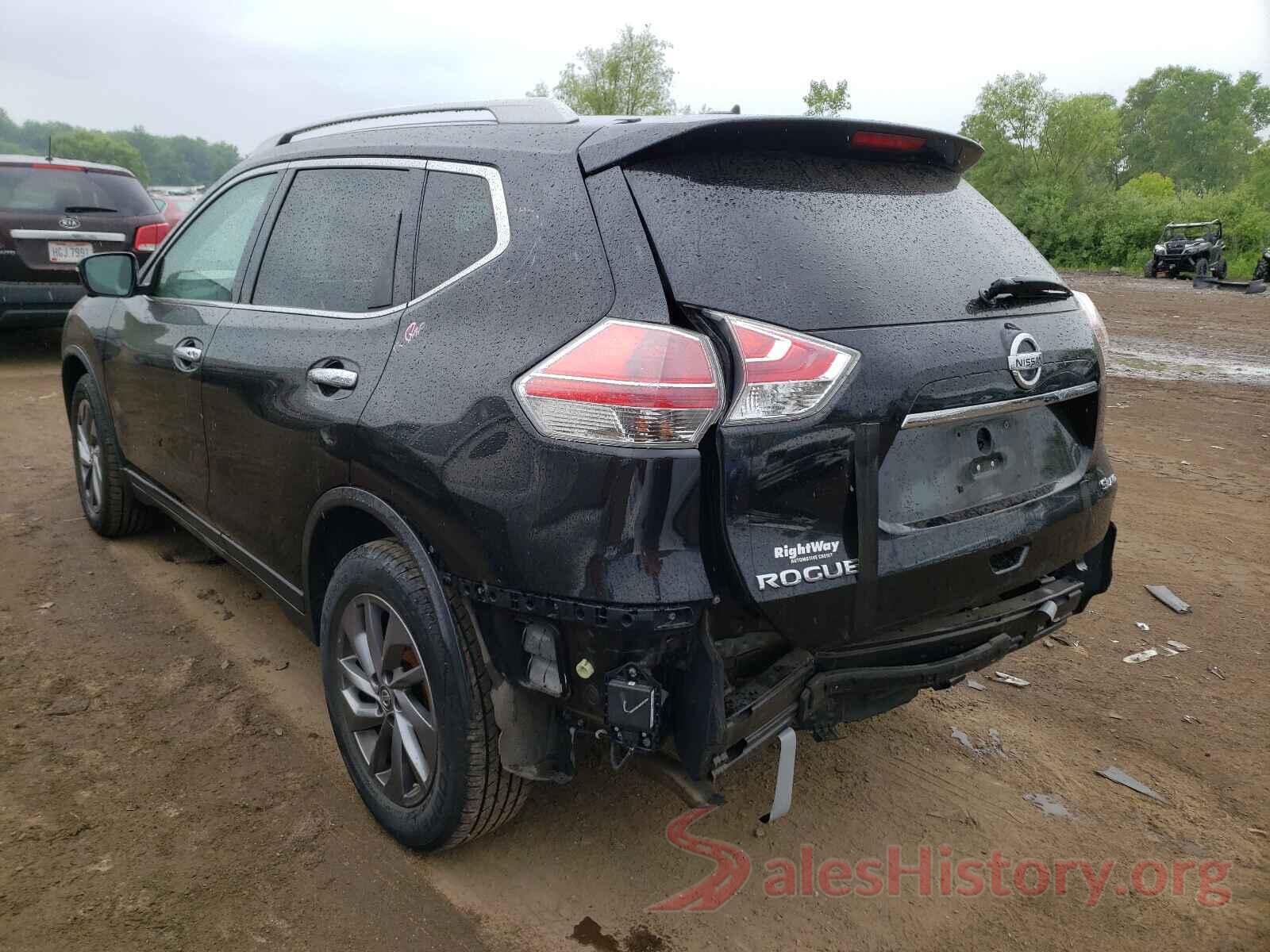 5N1AT2MV0GC741332 2016 NISSAN ROGUE