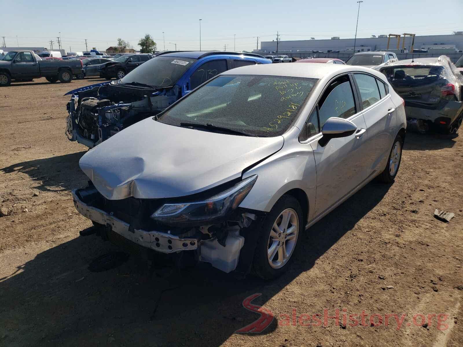 3G1BE6SM4JS553749 2018 CHEVROLET CRUZE