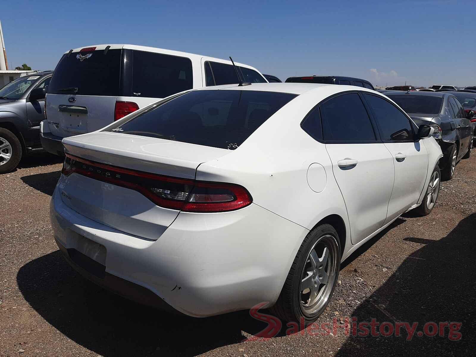 1C3CDFAA2GD540484 2016 DODGE DART