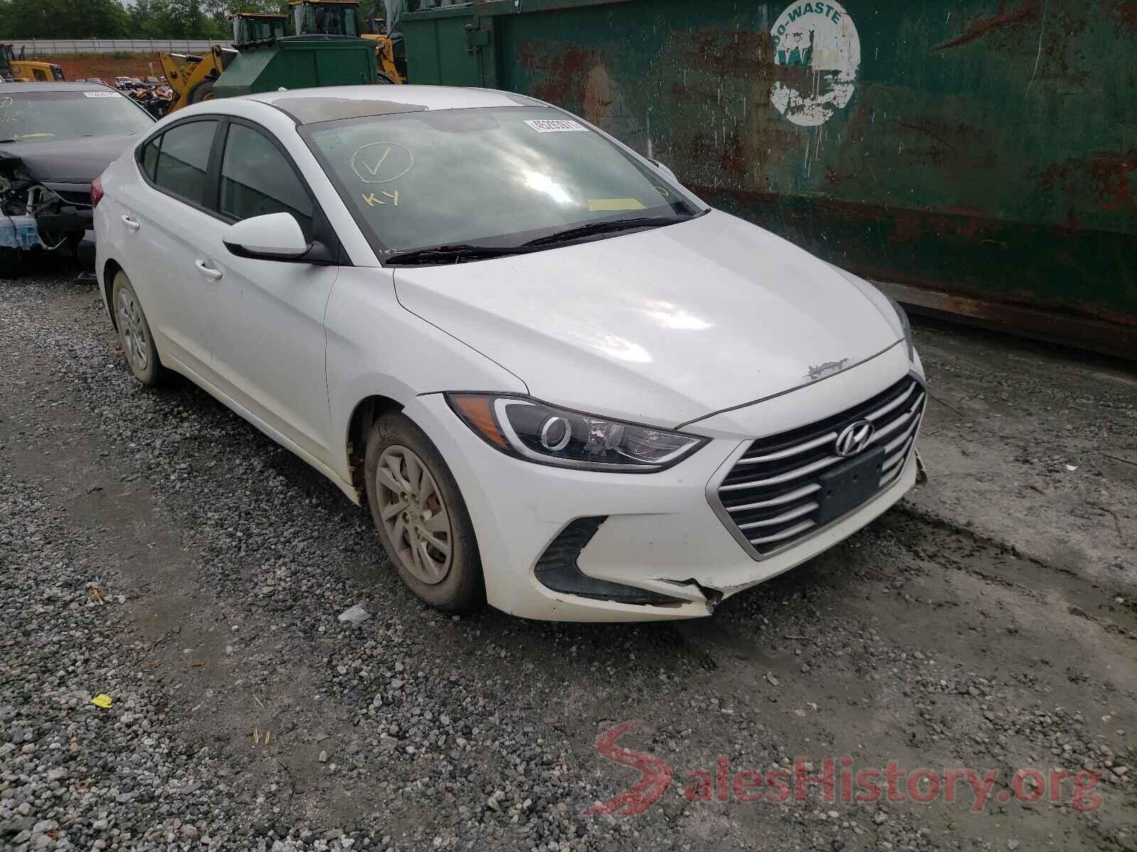 5NPD74LF2HH141672 2017 HYUNDAI ELANTRA