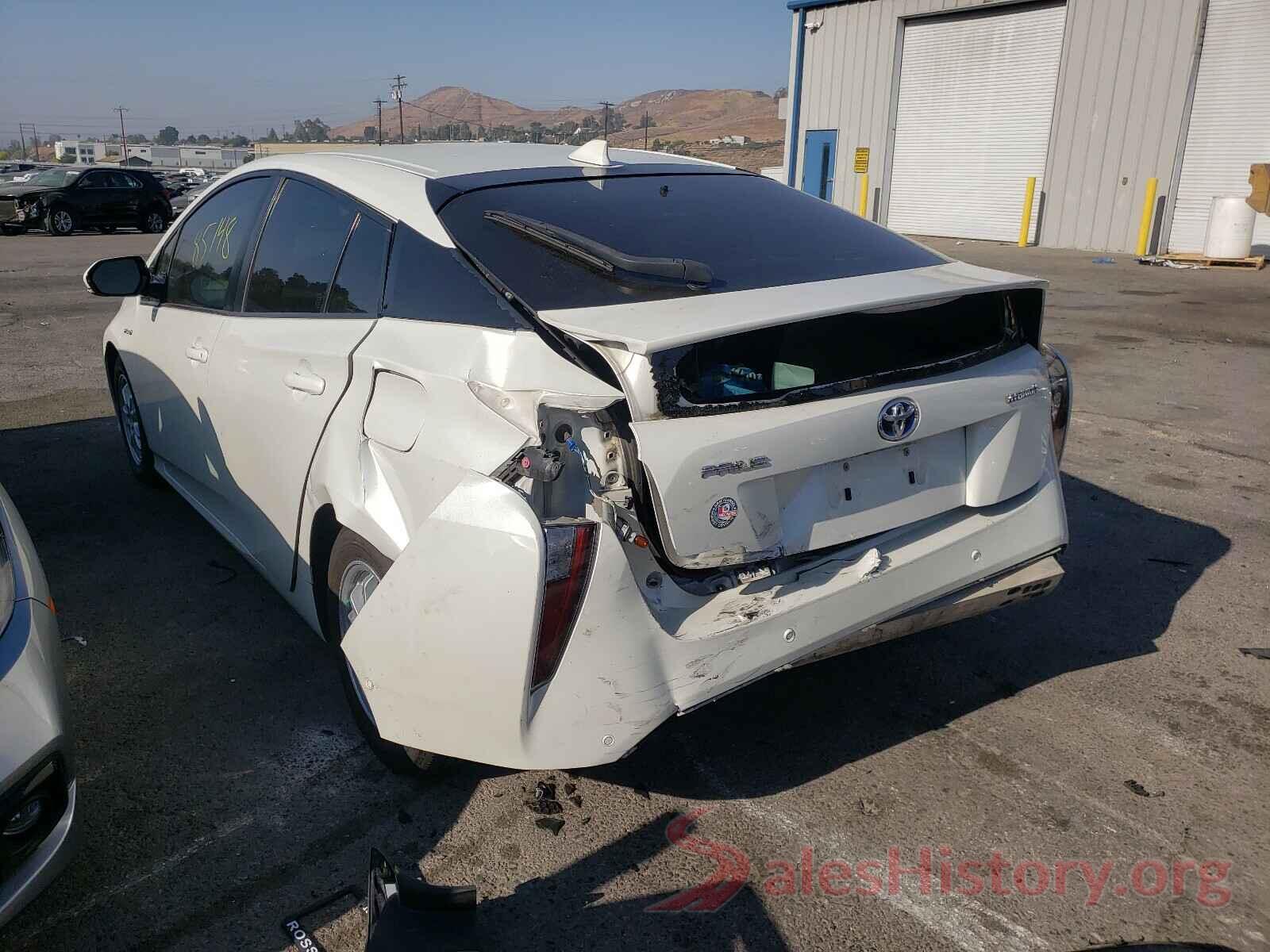 JTDKARFU7H3537656 2017 TOYOTA PRIUS