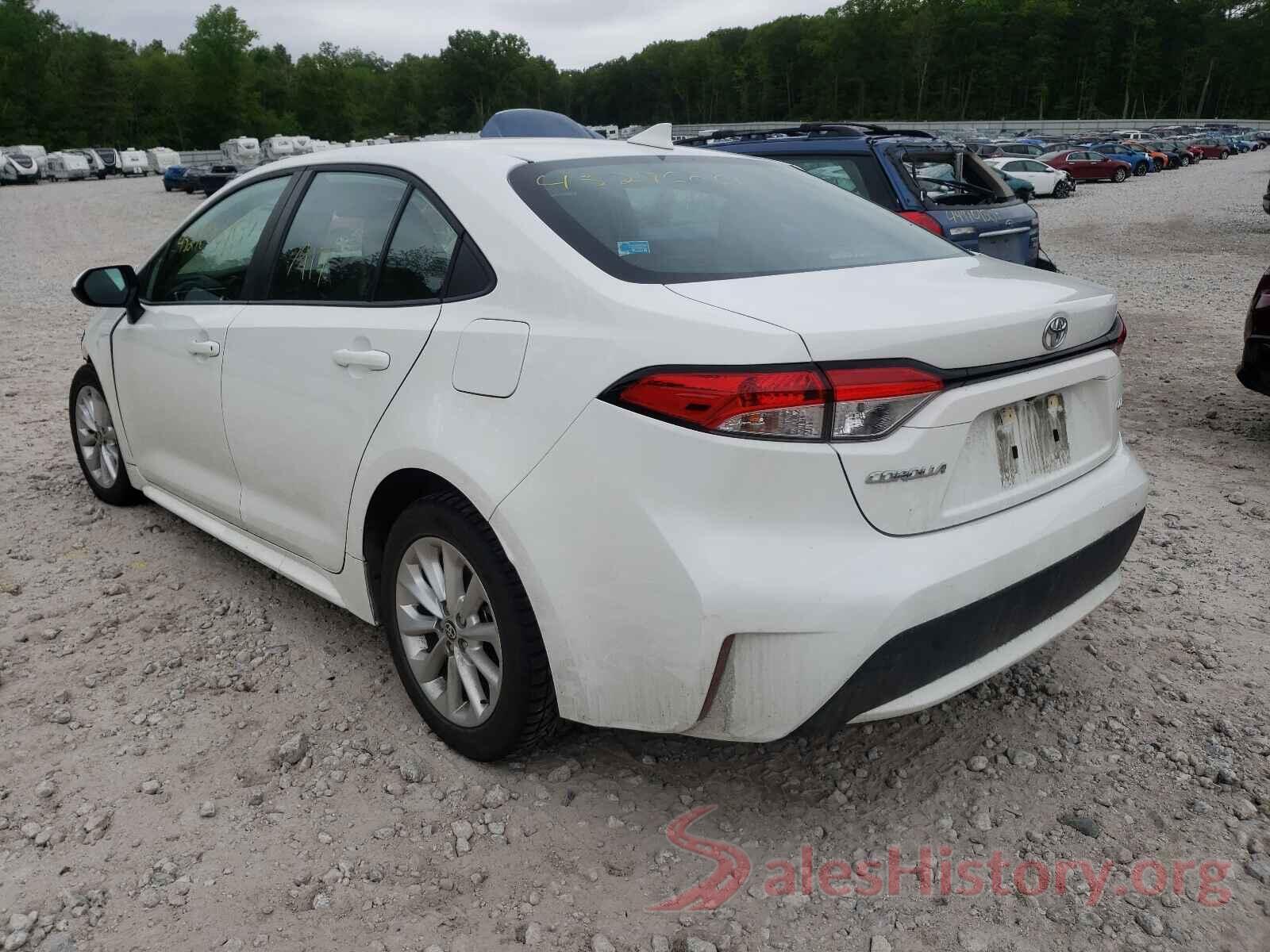 5YFVPRAE6LP082309 2020 TOYOTA COROLLA