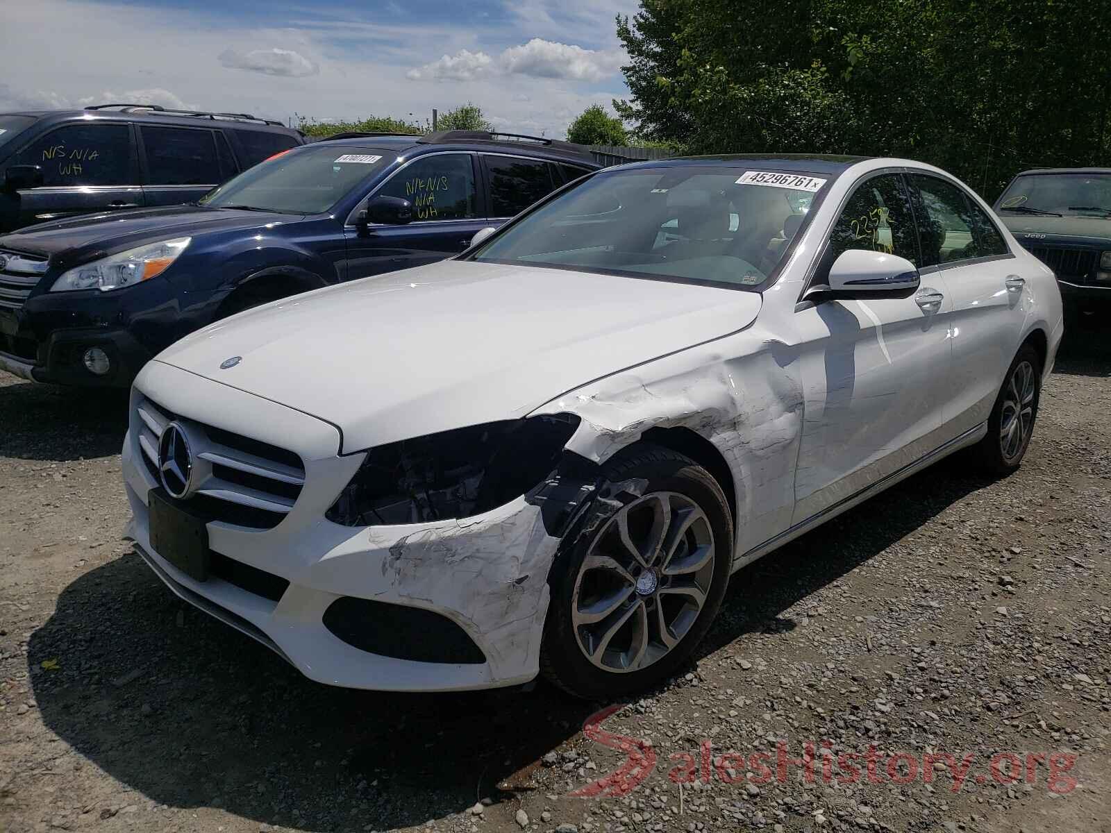 55SWF4KB7GU103568 2016 MERCEDES-BENZ C CLASS