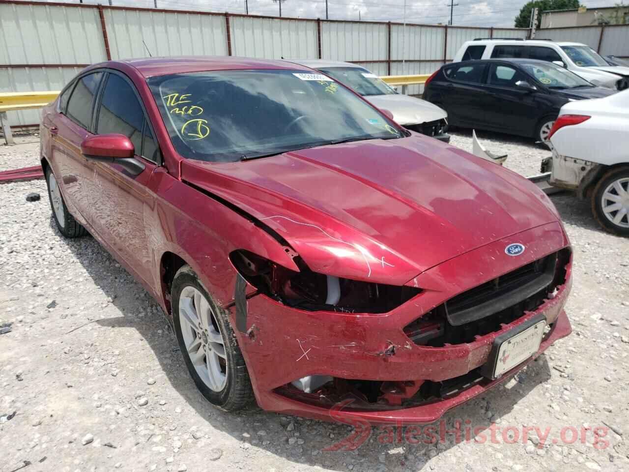 3FA6P0HD1JR272903 2018 FORD FUSION