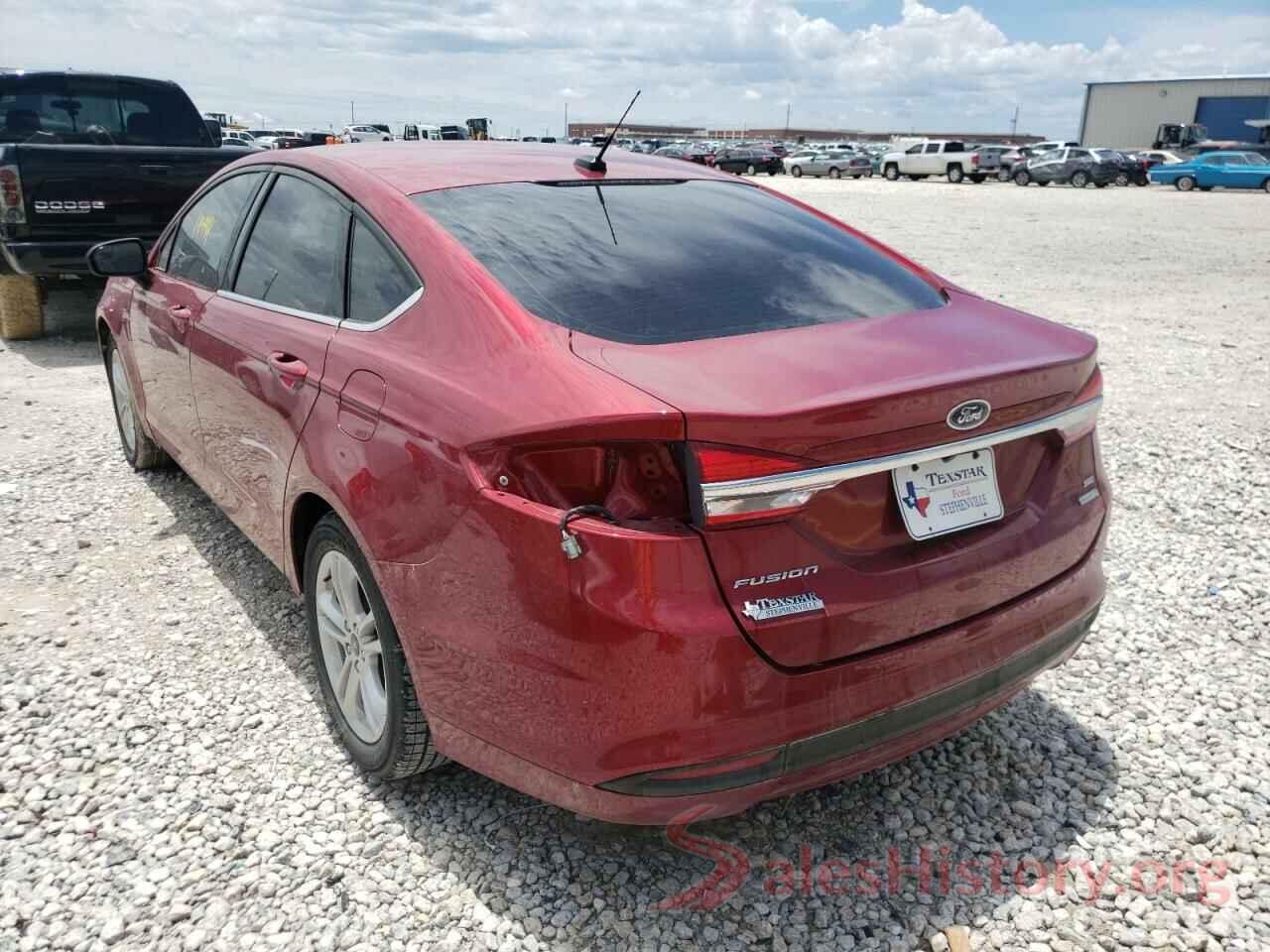 3FA6P0HD1JR272903 2018 FORD FUSION