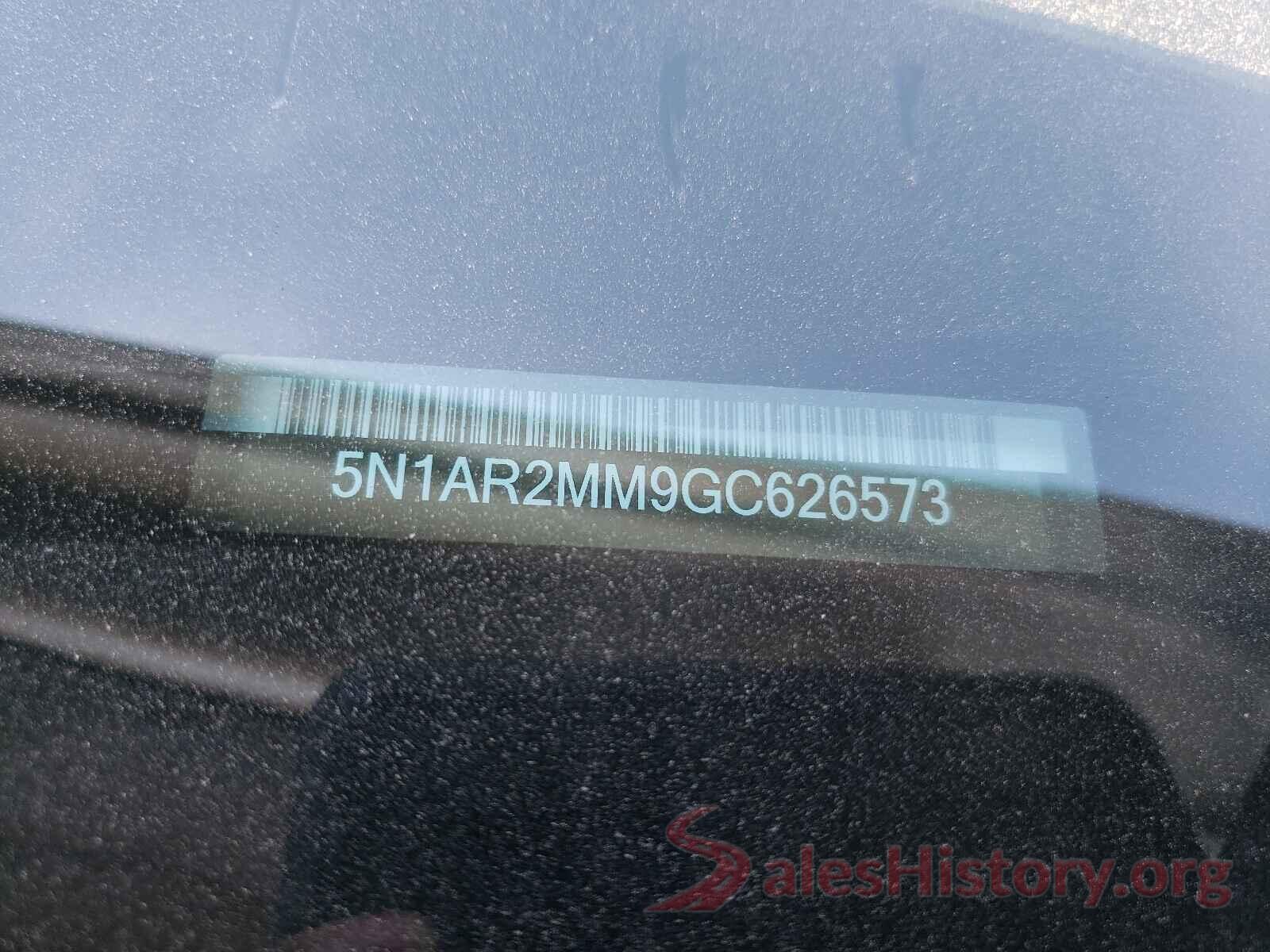 5N1AR2MM9GC626573 2016 NISSAN PATHFINDER