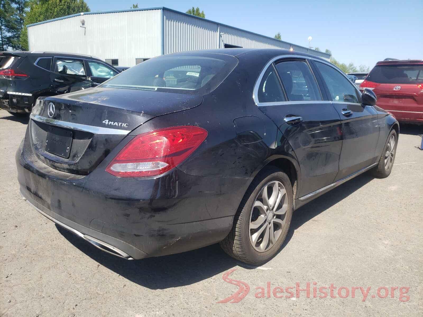 55SWF4KB0HU180185 2017 MERCEDES-BENZ C CLASS