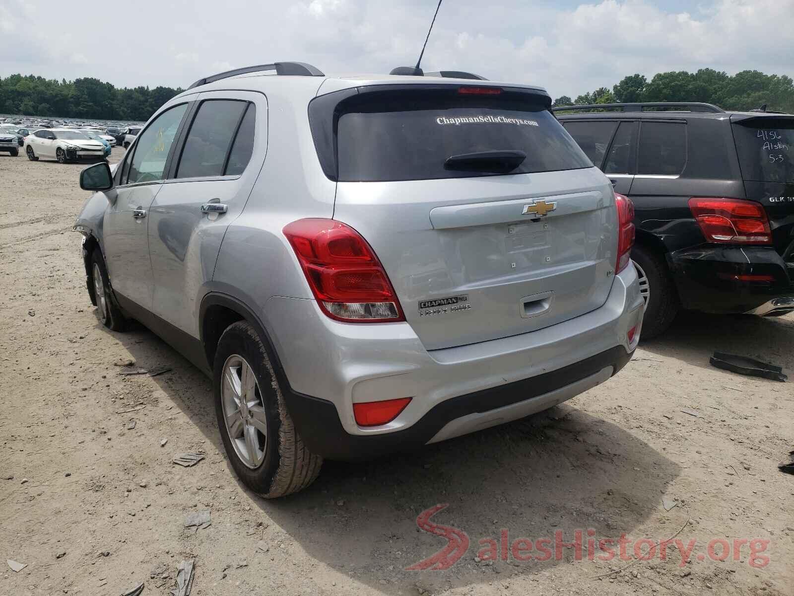 KL7CJPSB7LB001623 2020 CHEVROLET TRAX