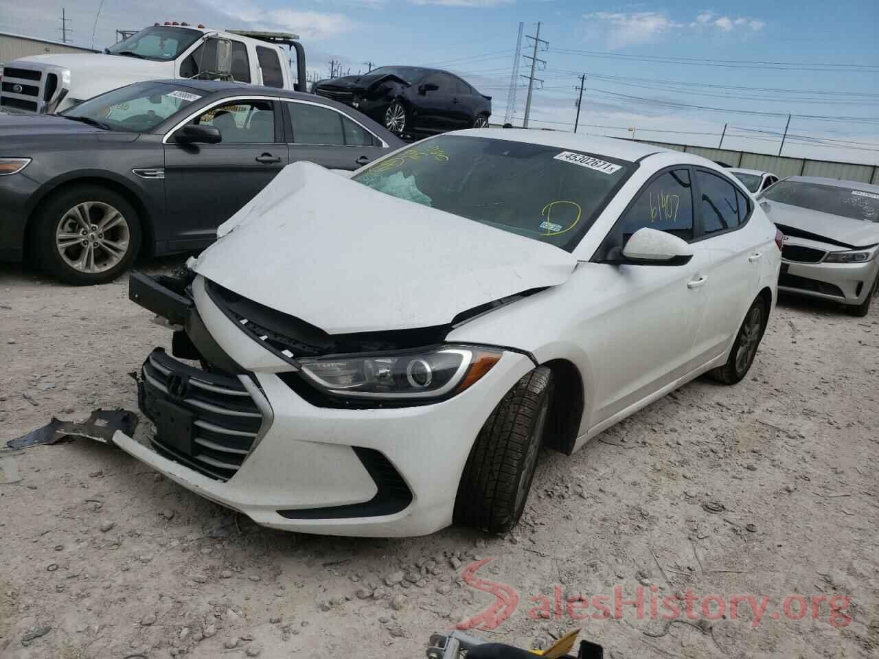 5NPD84LFXJH391146 2018 HYUNDAI ELANTRA