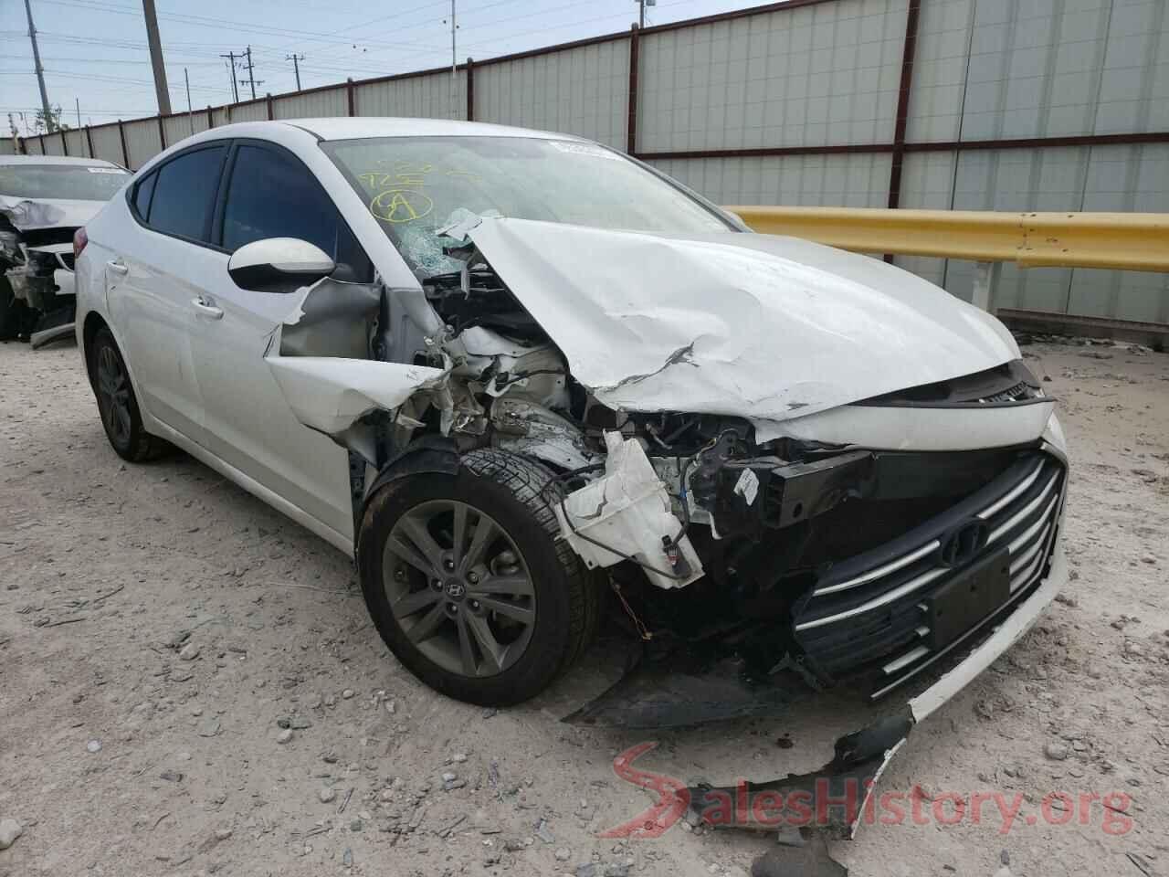 5NPD84LFXJH391146 2018 HYUNDAI ELANTRA