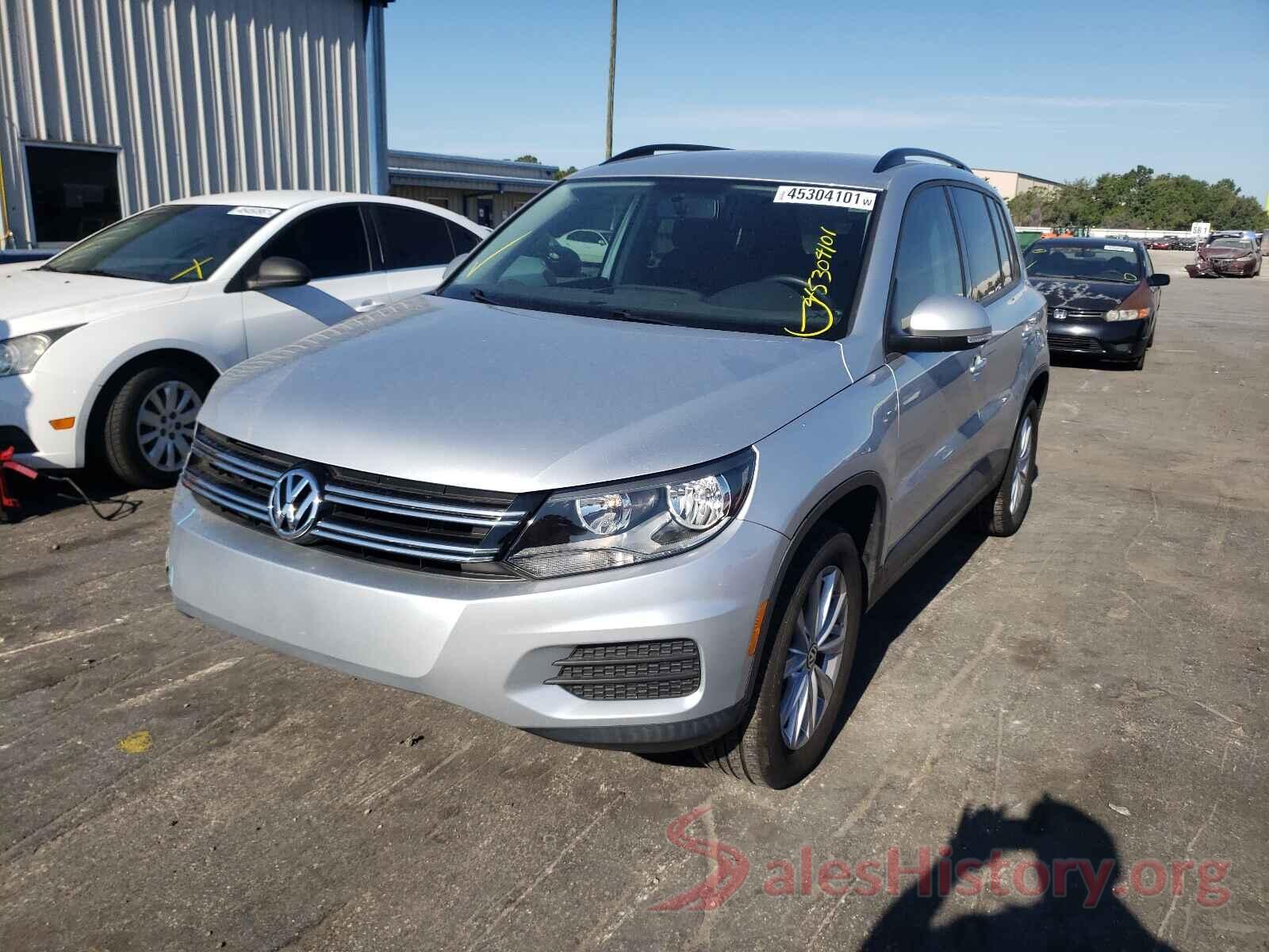 WVGAV7AX6HK043814 2017 VOLKSWAGEN TIGUAN