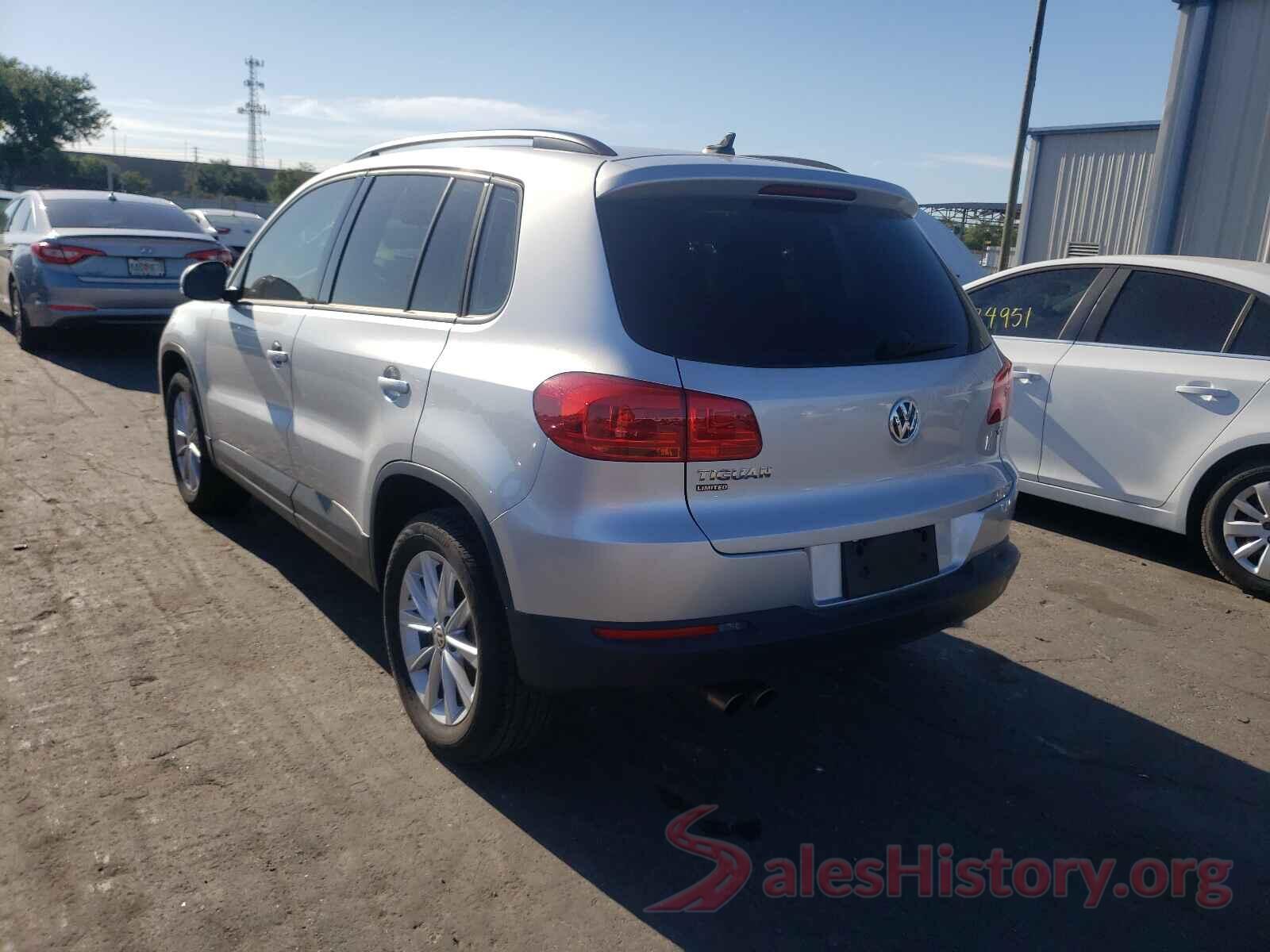 WVGAV7AX6HK043814 2017 VOLKSWAGEN TIGUAN