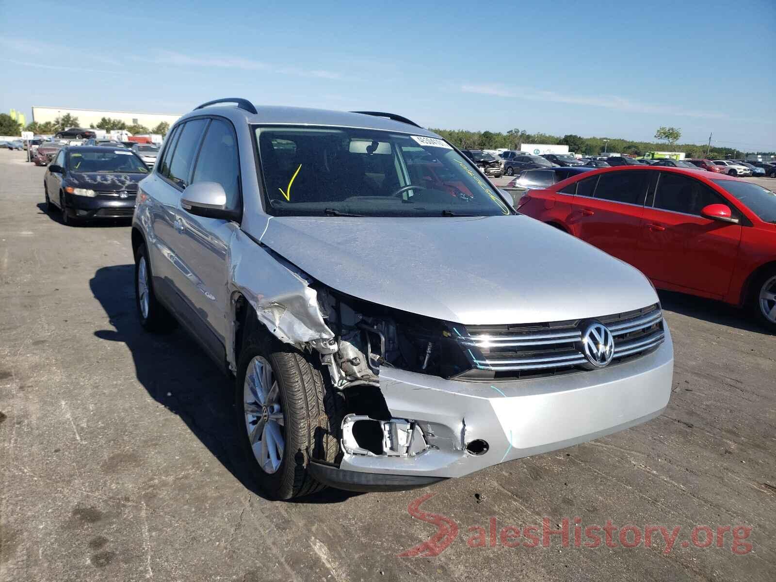 WVGAV7AX6HK043814 2017 VOLKSWAGEN TIGUAN