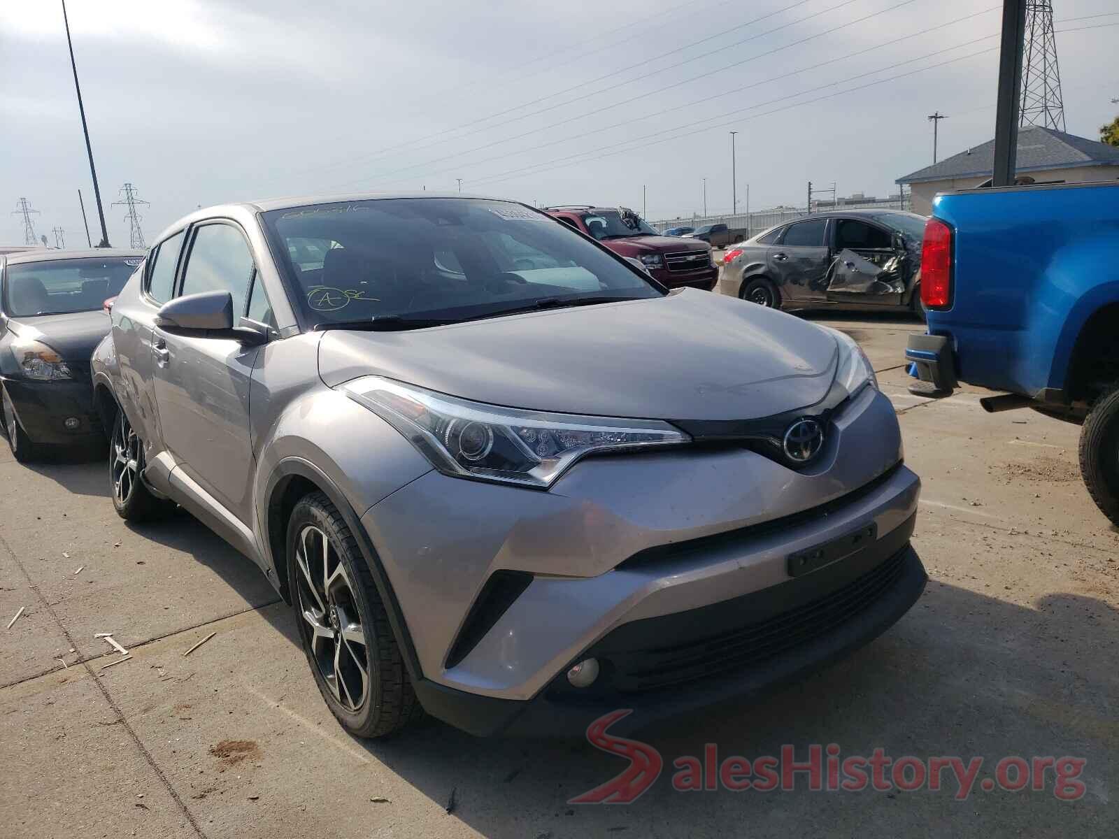 NMTKHMBX6JR005316 2018 TOYOTA C-HR