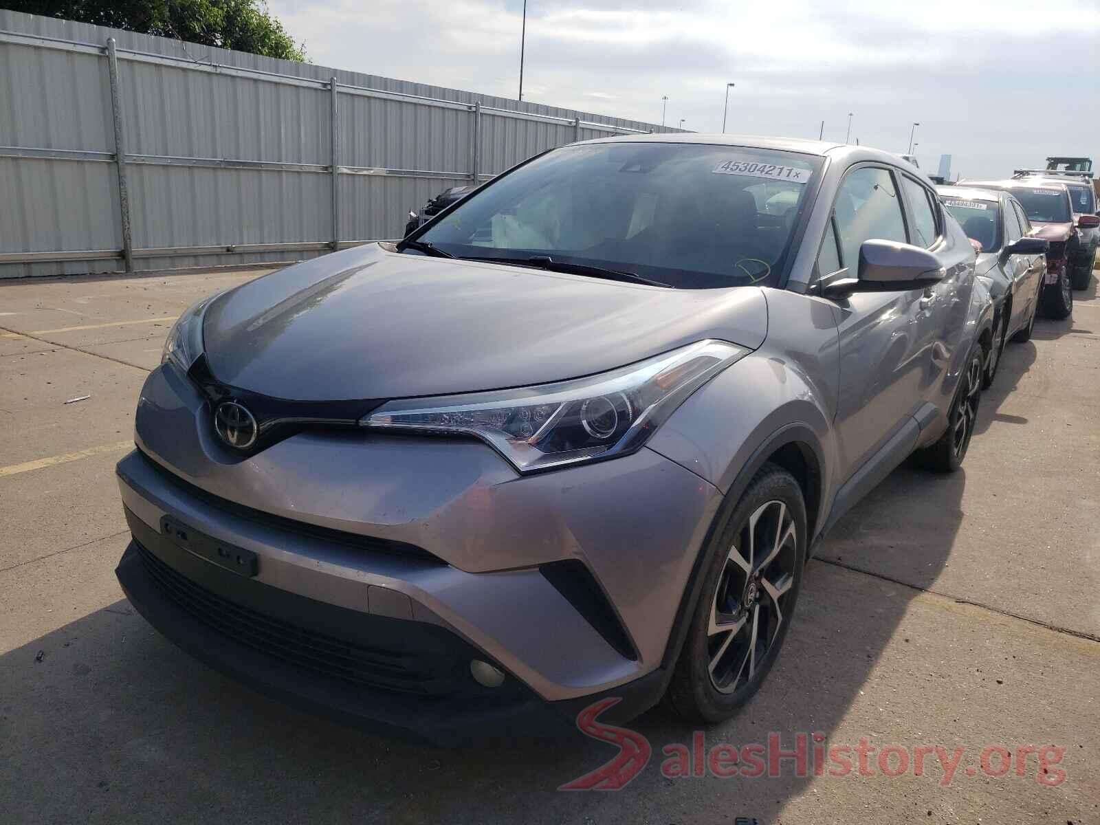 NMTKHMBX6JR005316 2018 TOYOTA C-HR