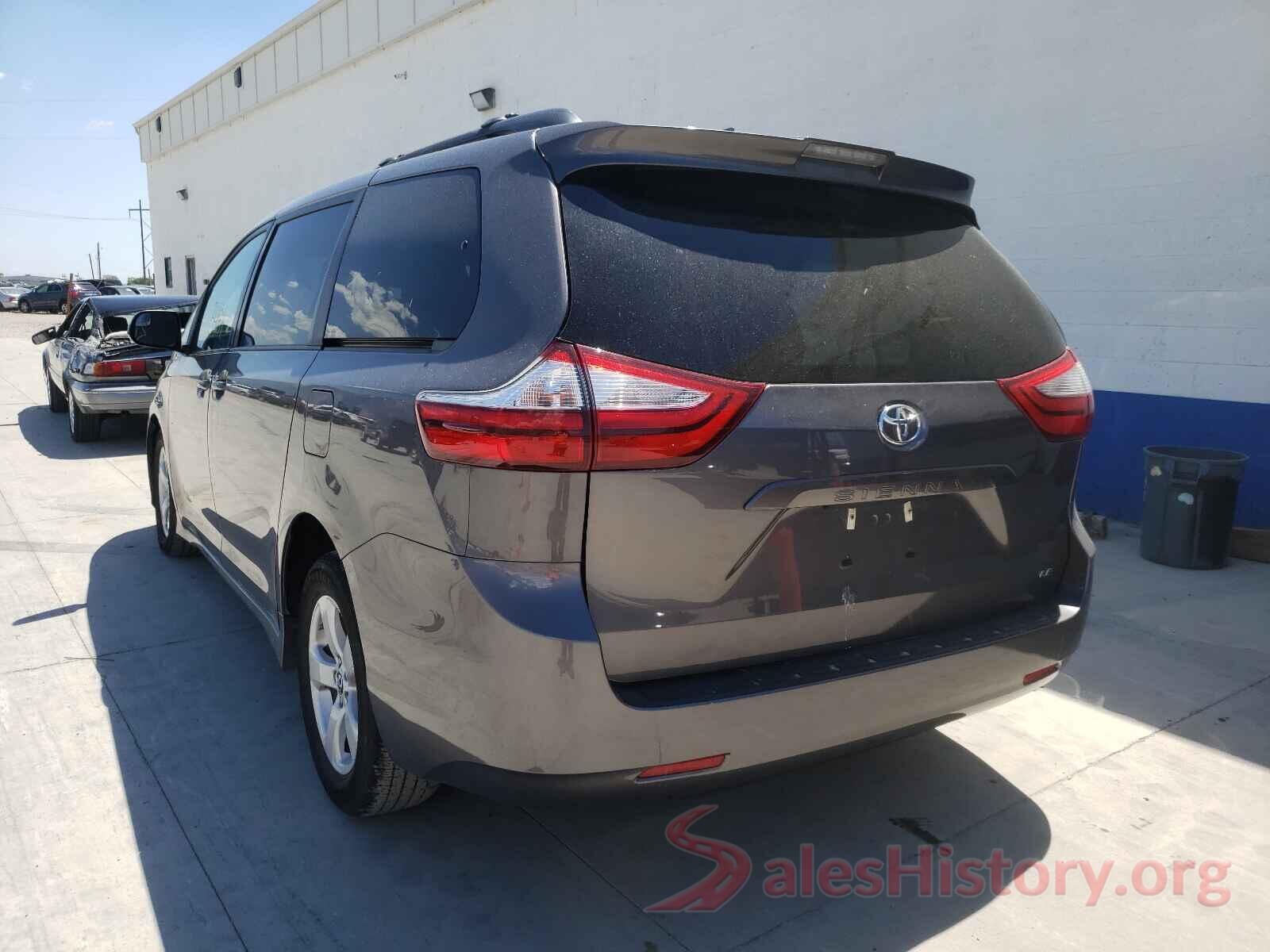 5TDKZ3DC7KS013879 2019 TOYOTA SIENNA