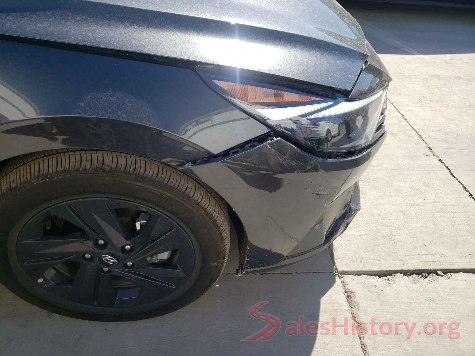 5NPLM4AG3MH020384 2021 HYUNDAI ELANTRA