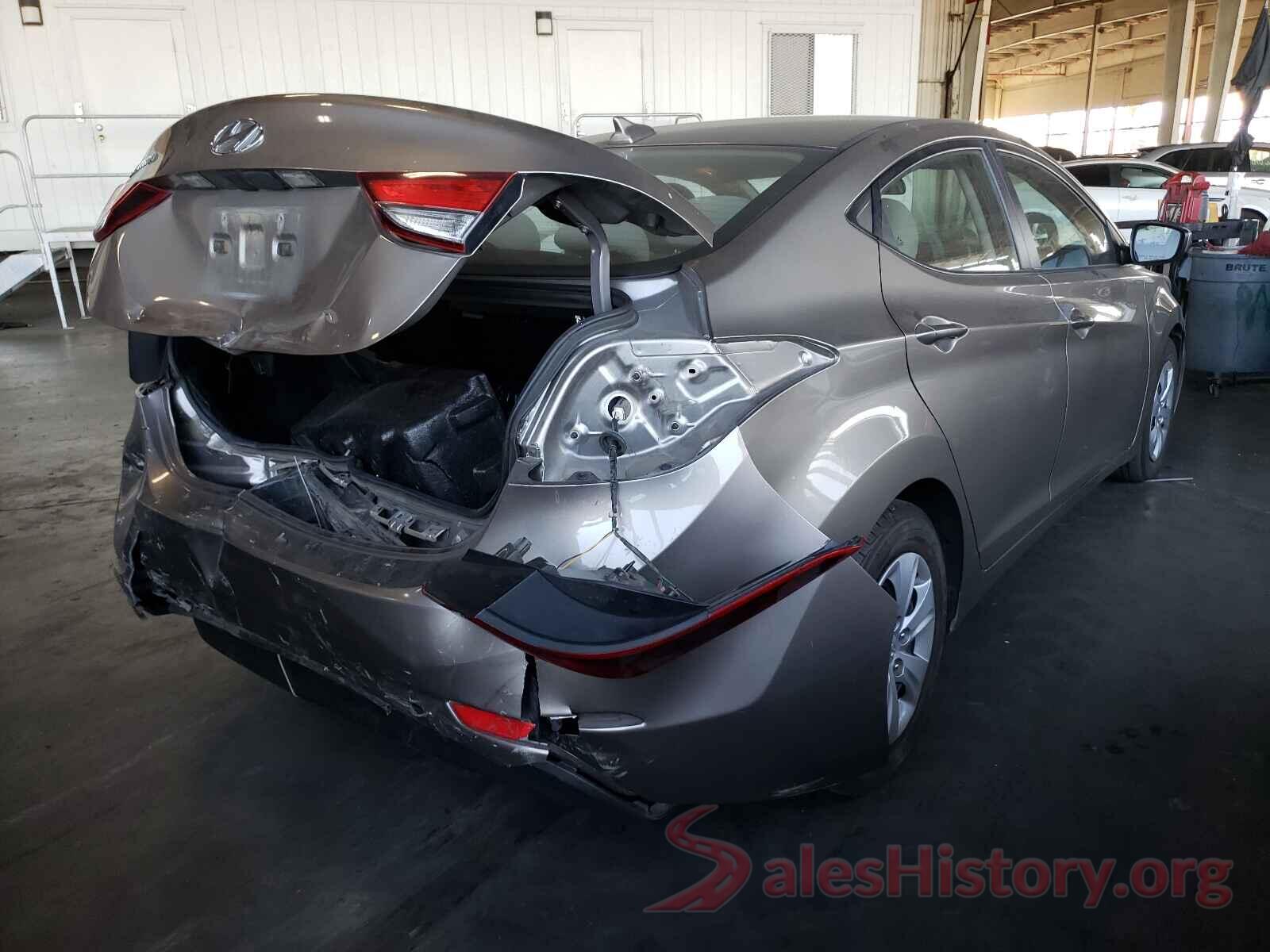 5NPDH4AE3GH698340 2016 HYUNDAI ELANTRA