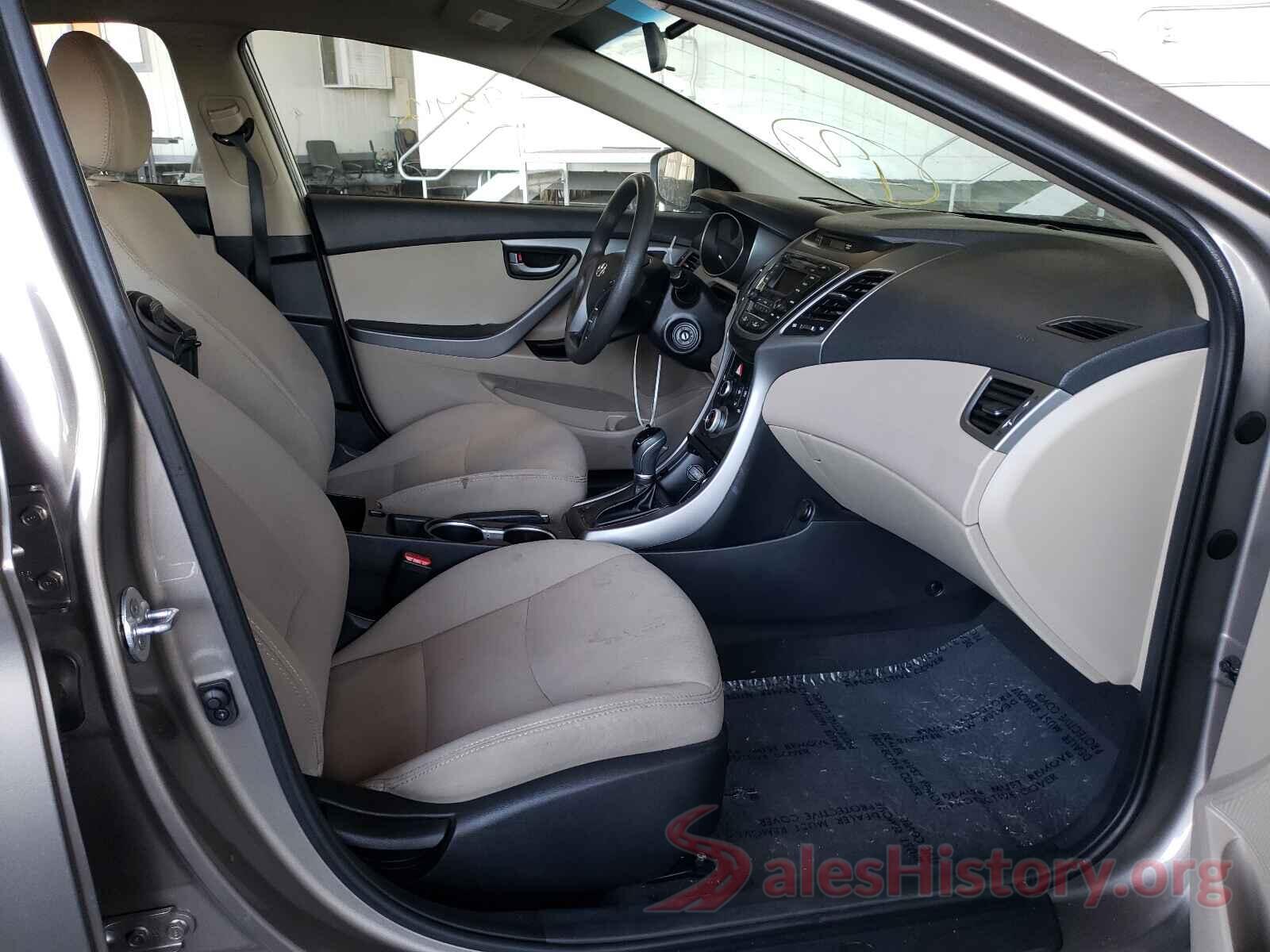 5NPDH4AE3GH698340 2016 HYUNDAI ELANTRA