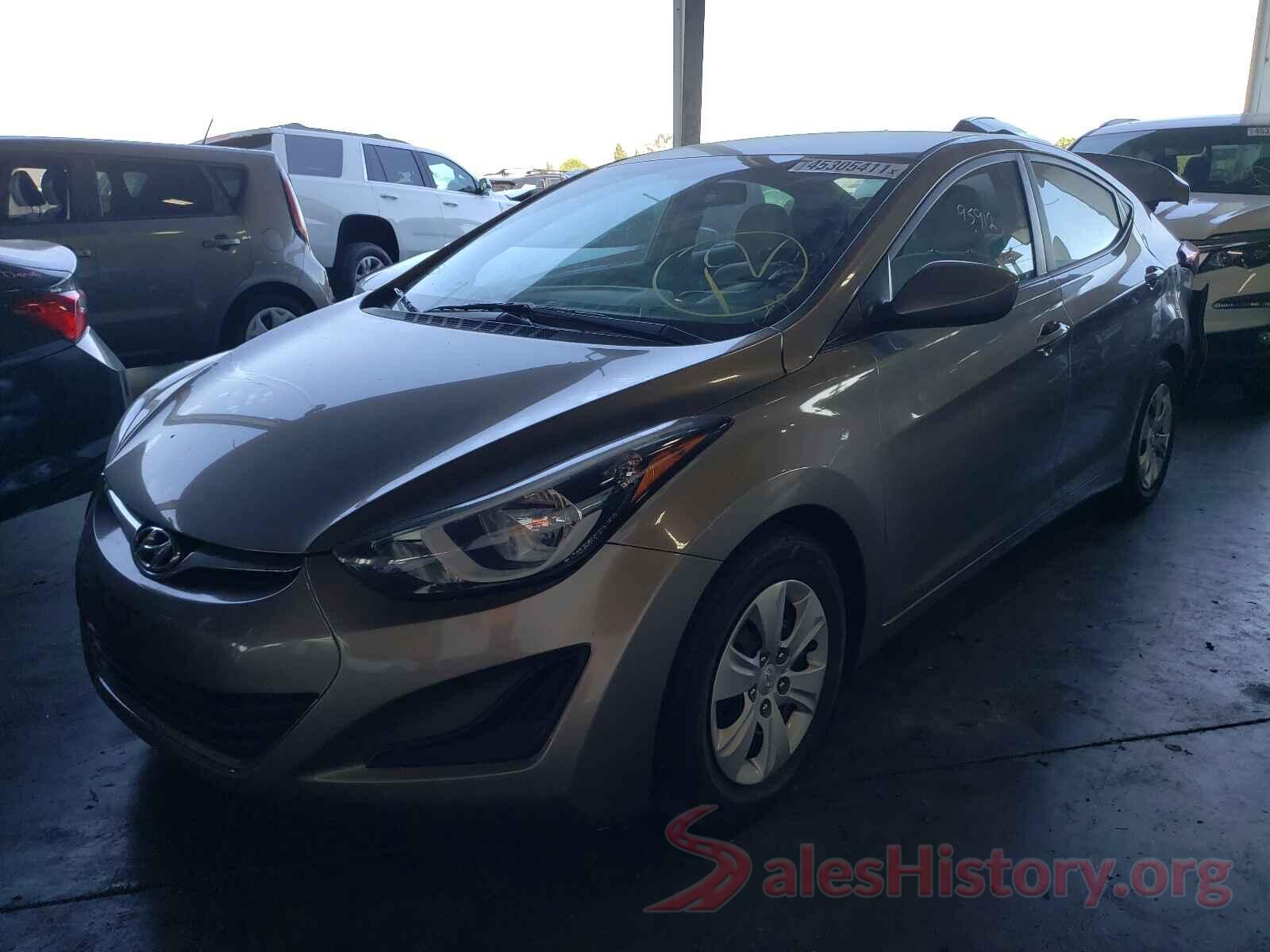 5NPDH4AE3GH698340 2016 HYUNDAI ELANTRA