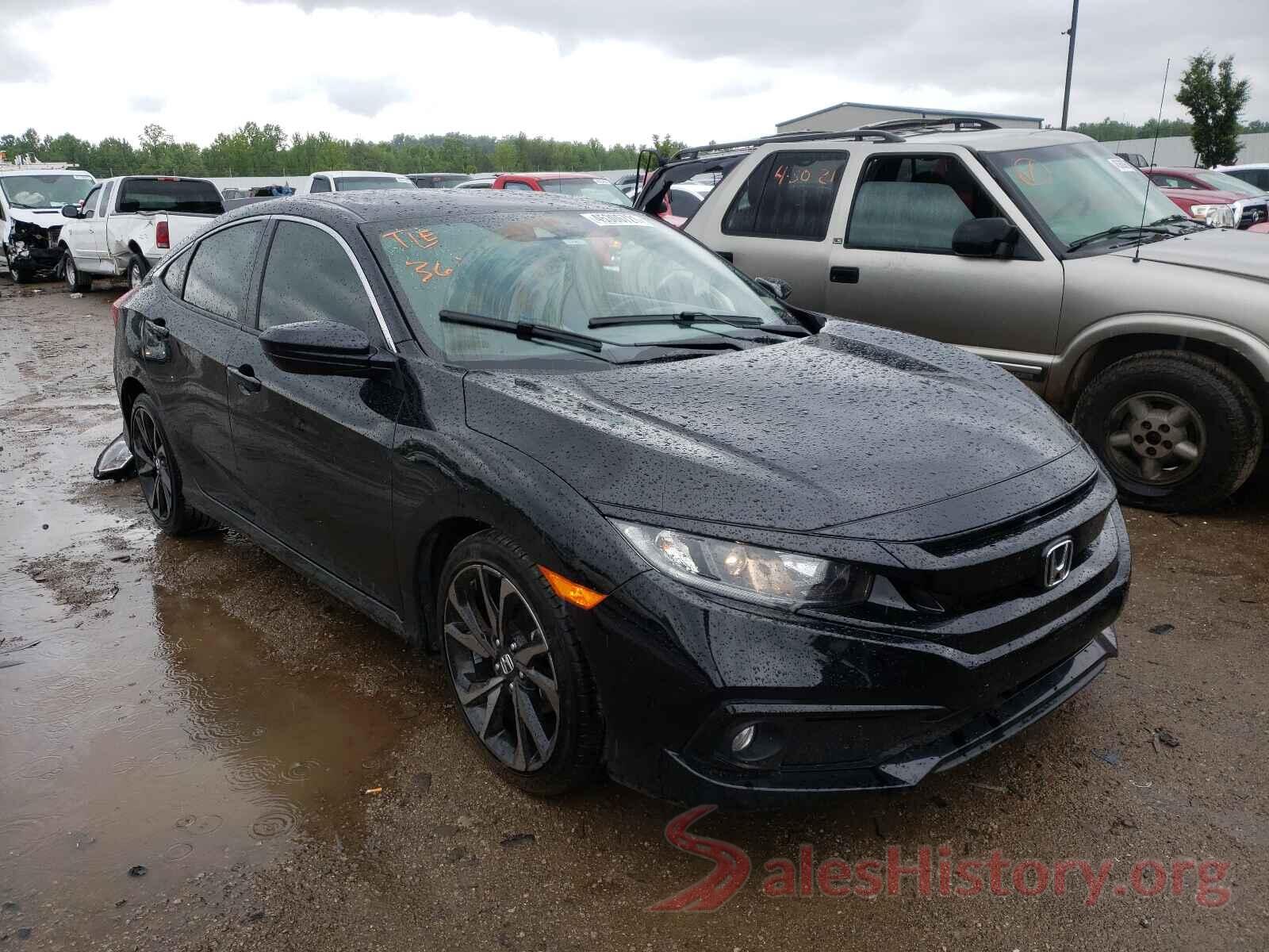 2HGFC2F85KH590660 2019 HONDA CIVIC