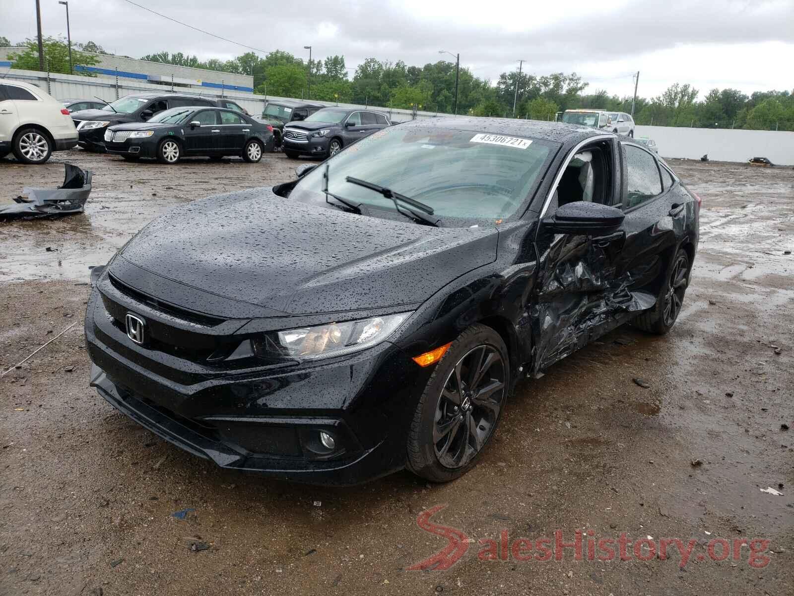 2HGFC2F85KH590660 2019 HONDA CIVIC