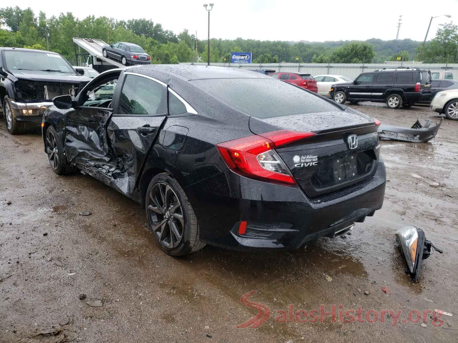 2HGFC2F85KH590660 2019 HONDA CIVIC