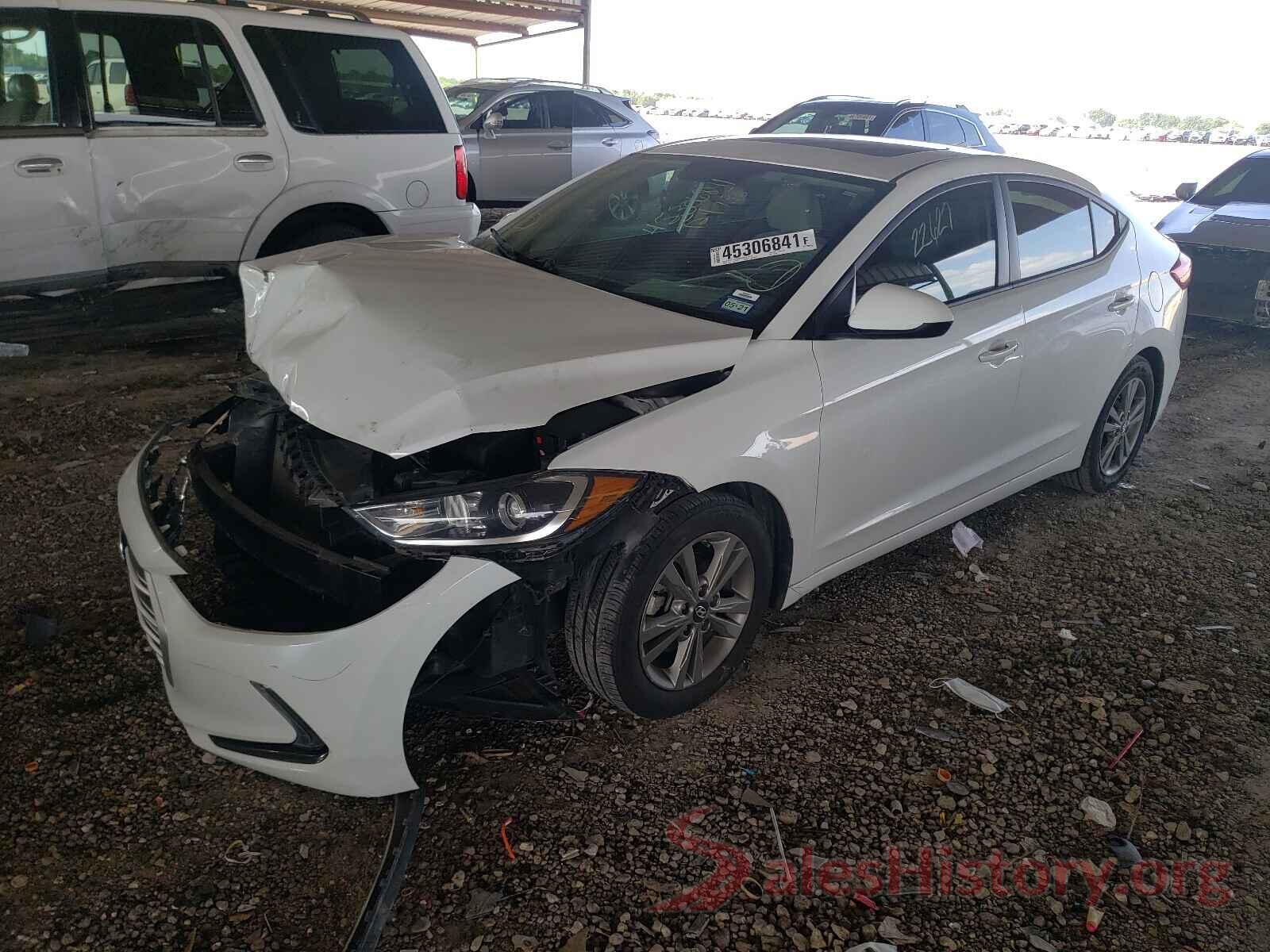 5NPD84LF3HH154735 2017 HYUNDAI ELANTRA