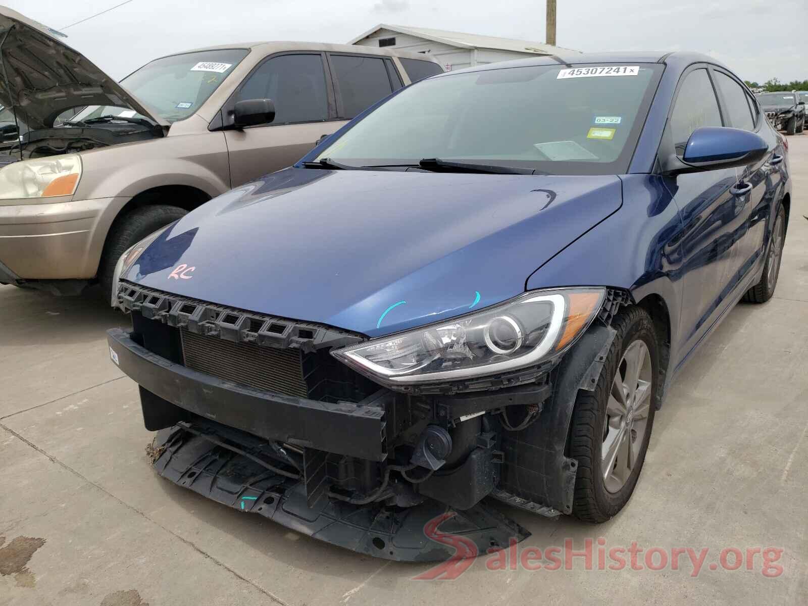 5NPD84LF9JH363998 2018 HYUNDAI ELANTRA