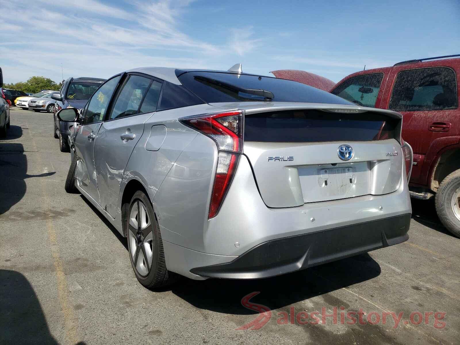 JTDKARFUXH3044506 2017 TOYOTA PRIUS