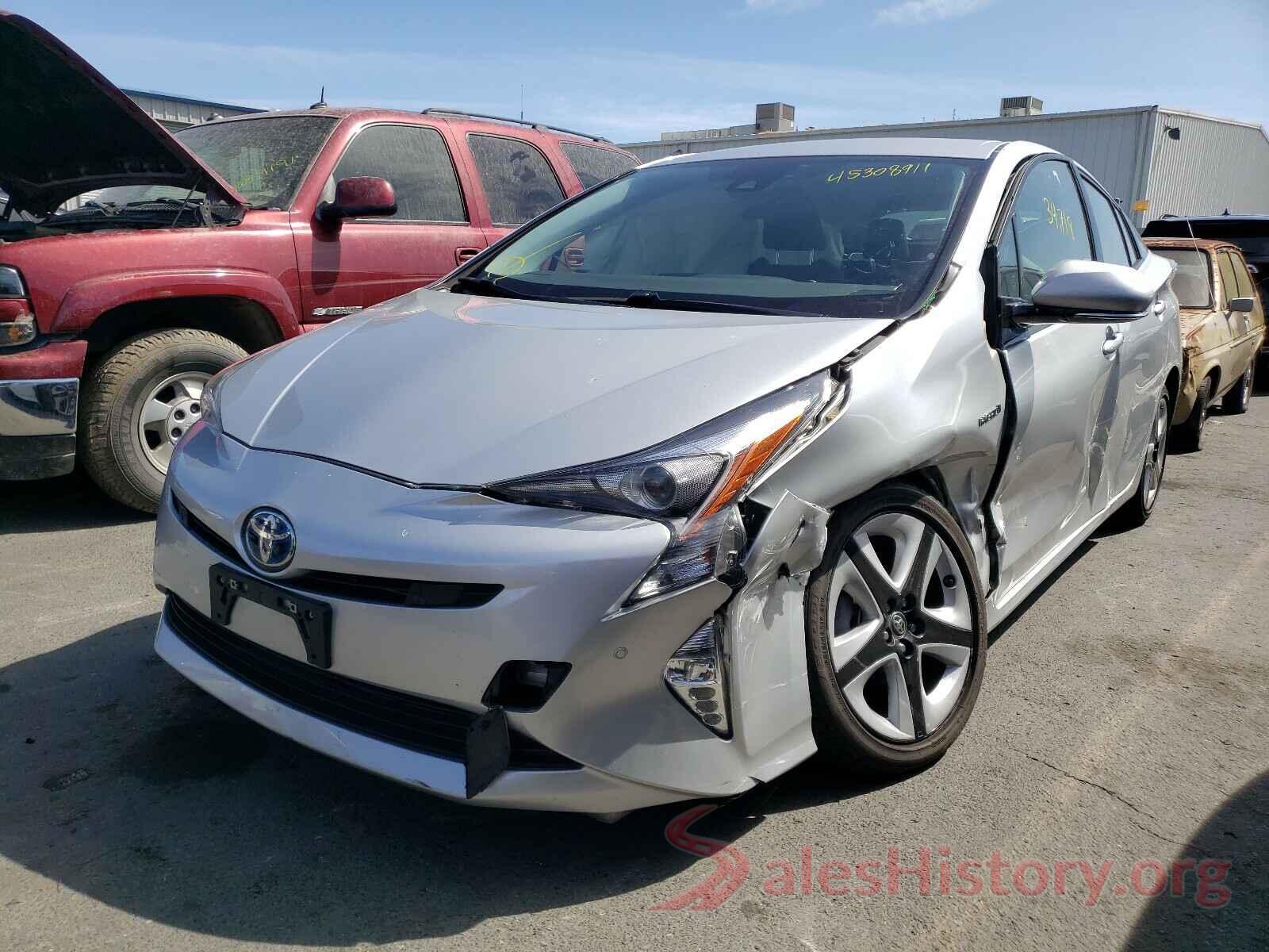 JTDKARFUXH3044506 2017 TOYOTA PRIUS