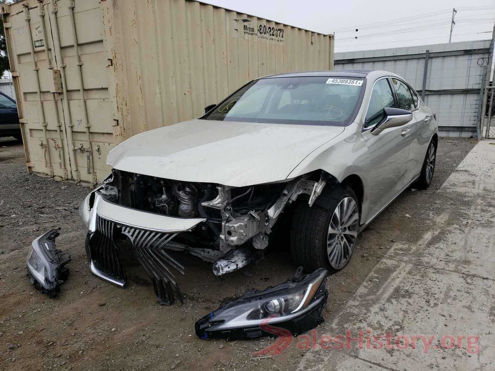 58ABZ1B1XKU045277 2019 LEXUS ES350