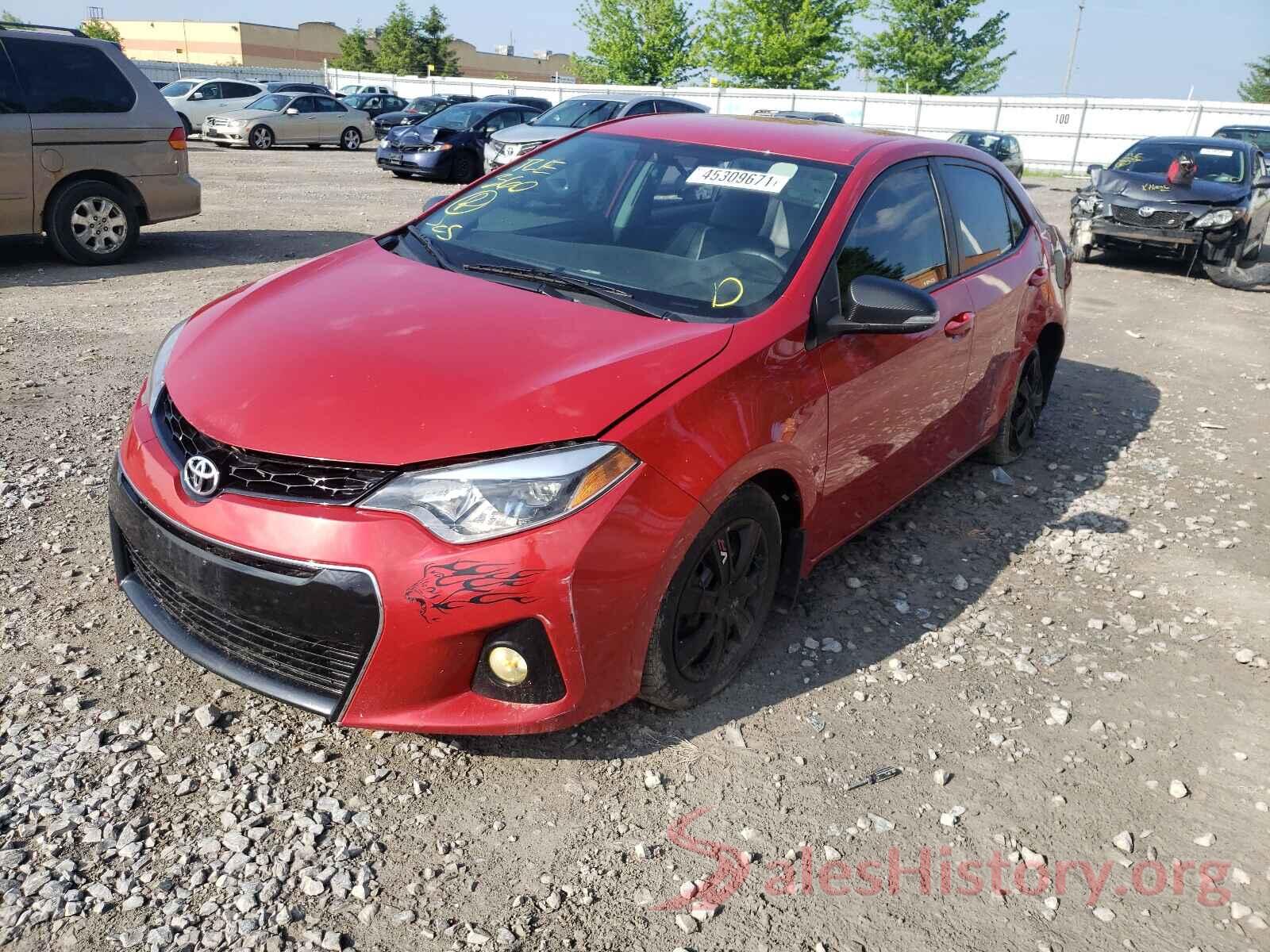 2T1BURHE4GC540355 2016 TOYOTA COROLLA