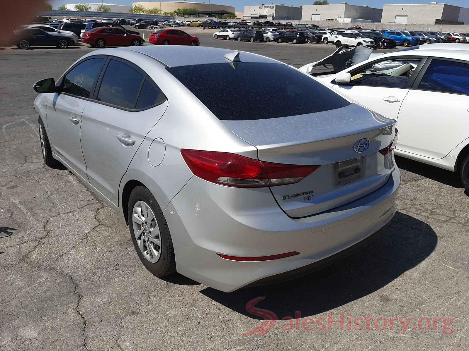 5NPD74LF2JH389801 2018 HYUNDAI ELANTRA