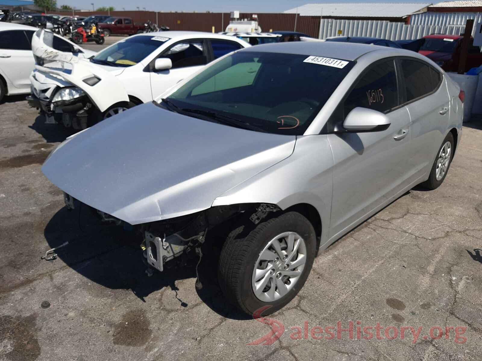 5NPD74LF2JH389801 2018 HYUNDAI ELANTRA