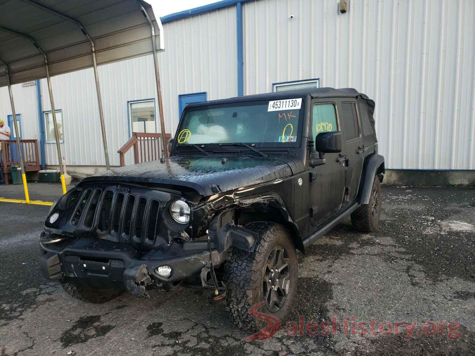 1C4HJWEGXGL159321 2016 JEEP WRANGLER