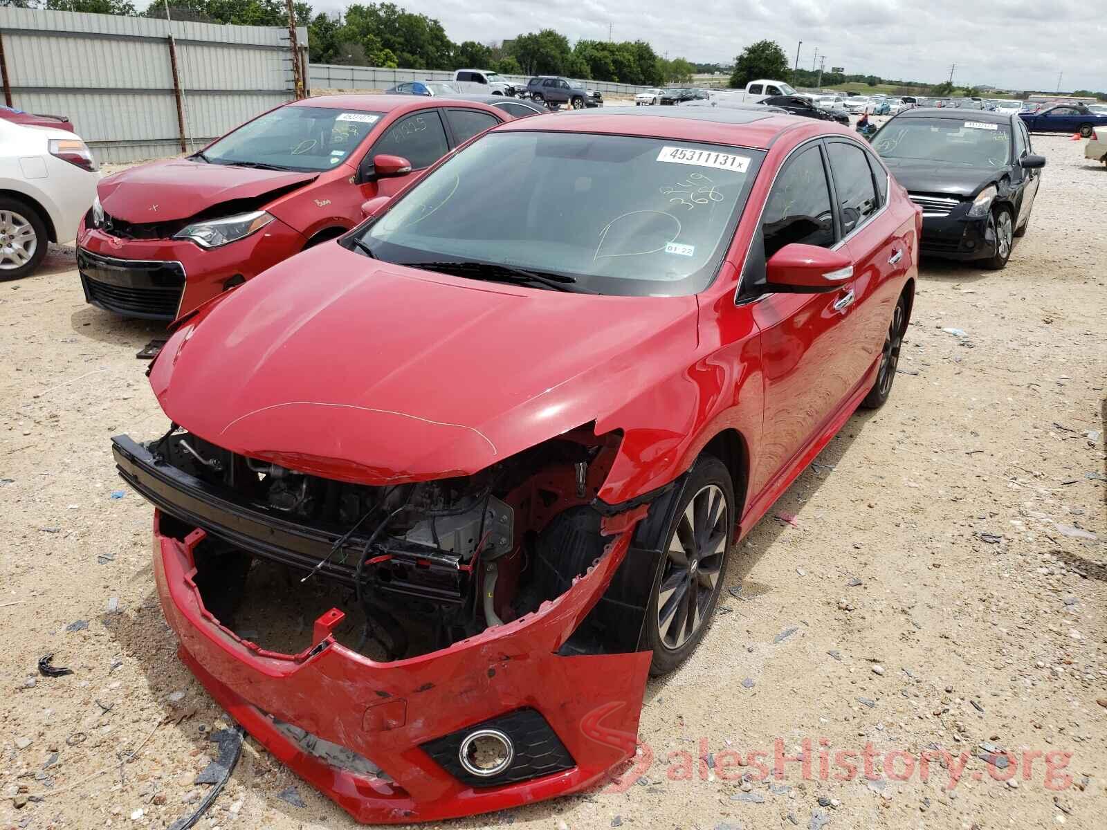 3N1AB7AP7HY249368 2017 NISSAN SENTRA