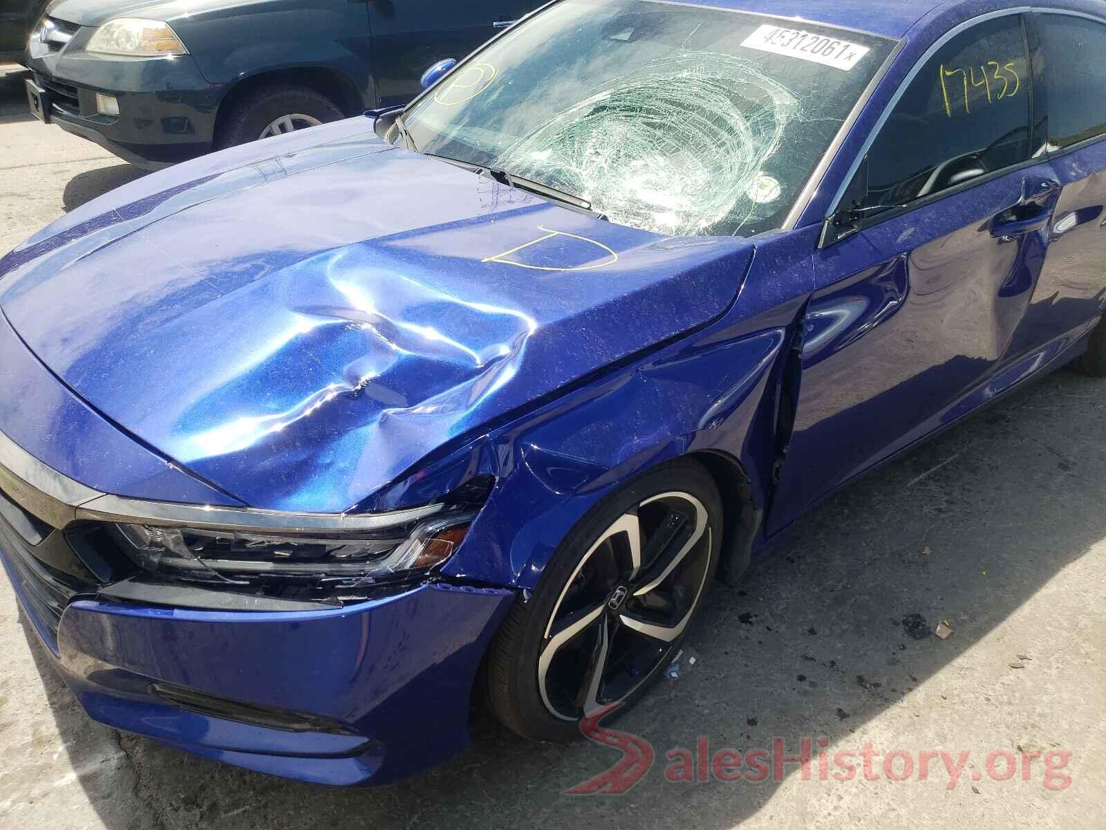 1HGCV1F32KA050189 2019 HONDA ACCORD