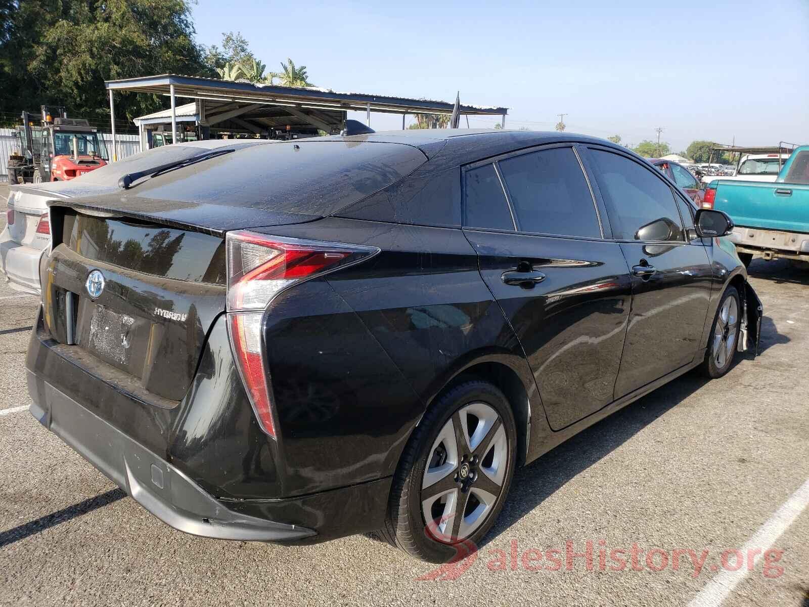 JTDKARFU3G3019994 2016 TOYOTA PRIUS