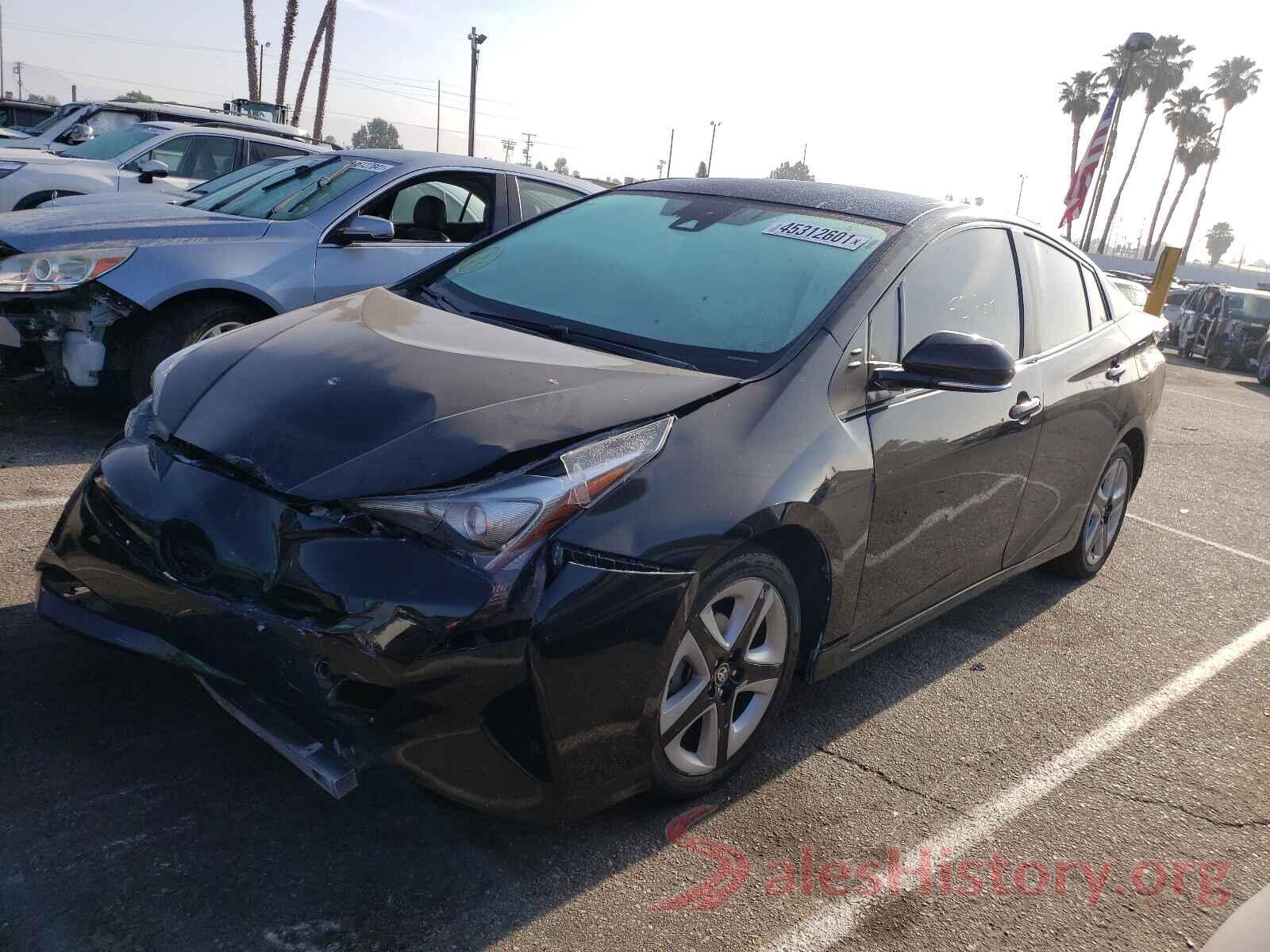 JTDKARFU3G3019994 2016 TOYOTA PRIUS