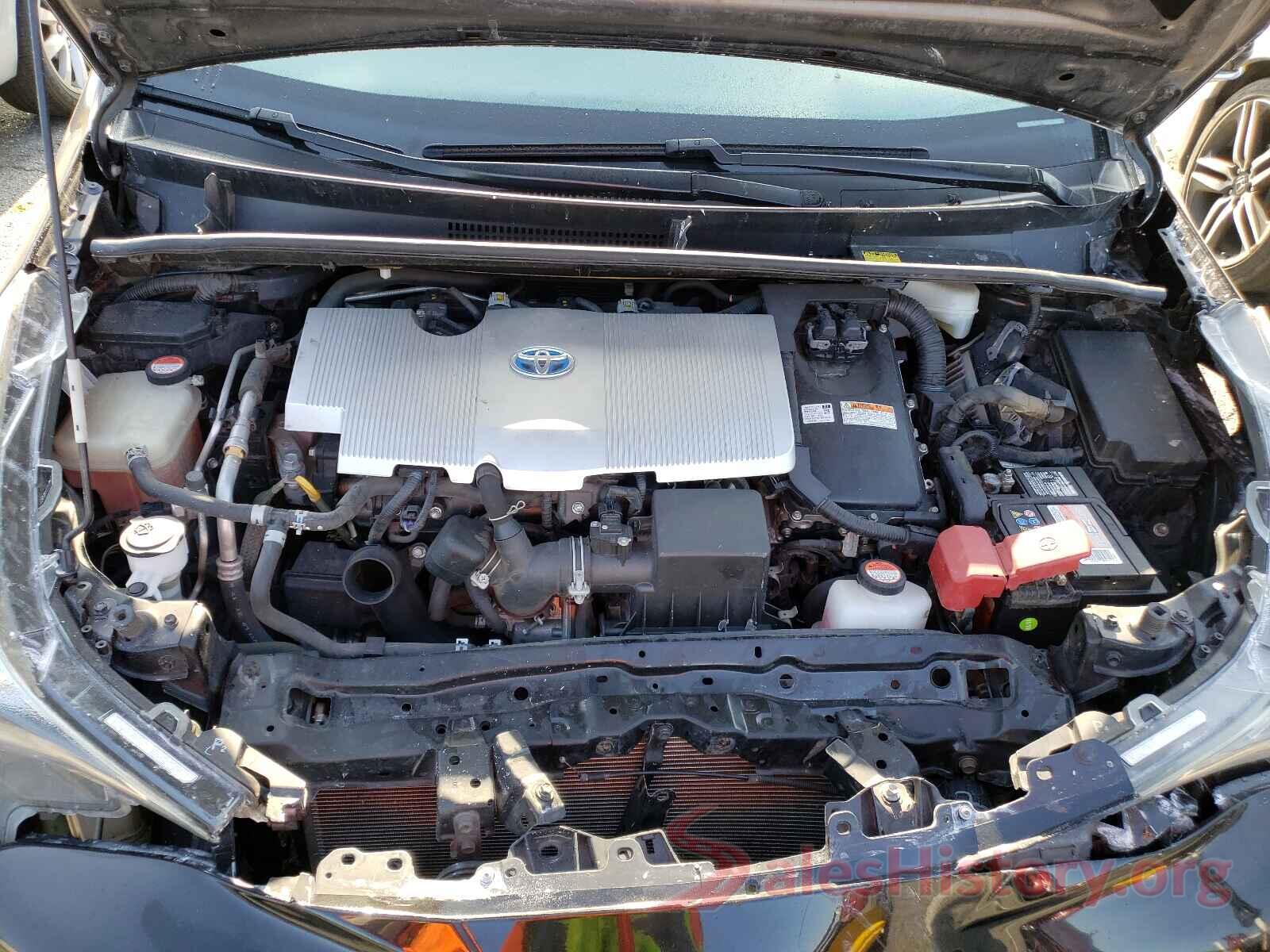 JTDKARFU3G3019994 2016 TOYOTA PRIUS