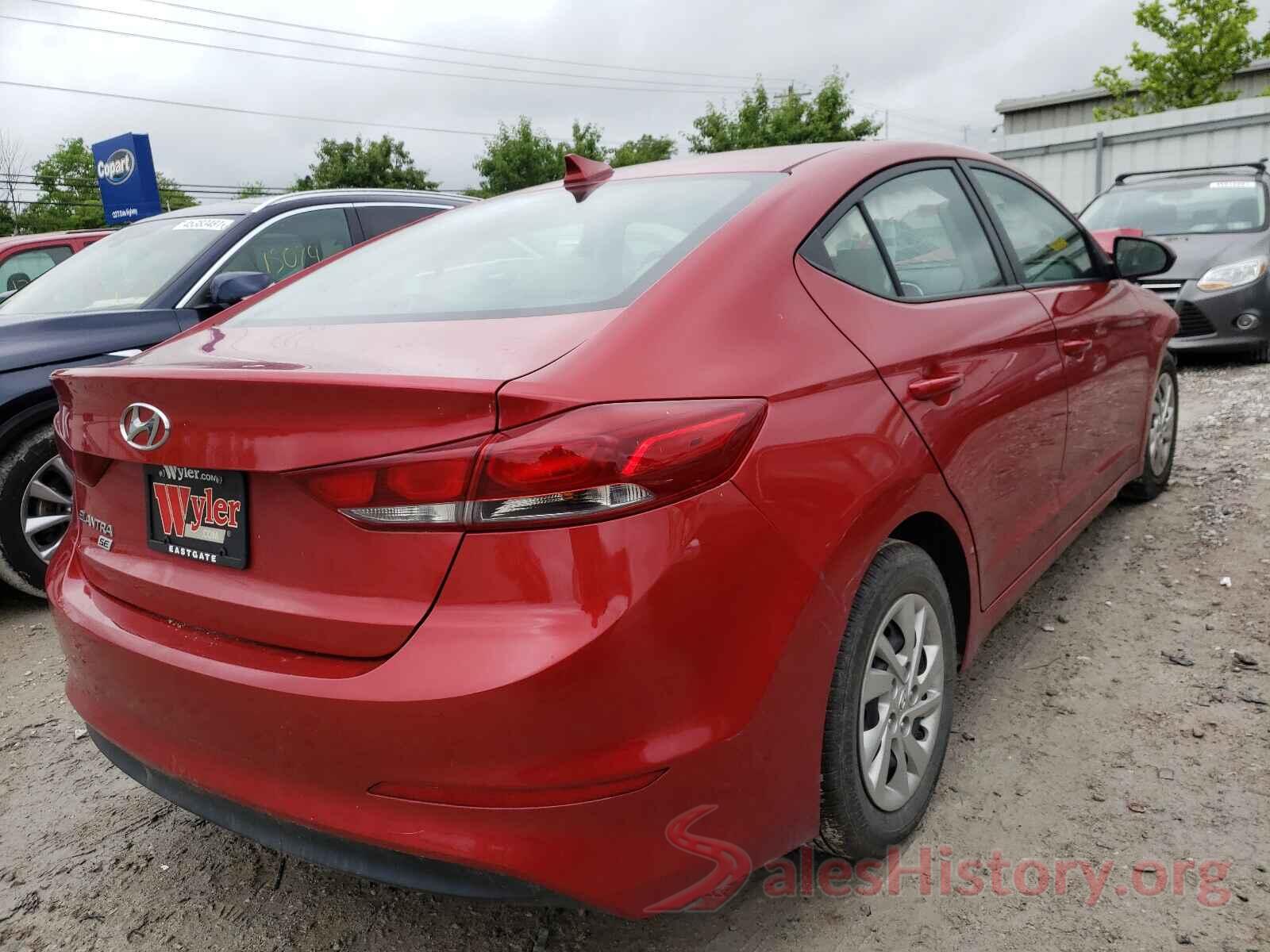 5NPD74LF8HH147363 2017 HYUNDAI ELANTRA